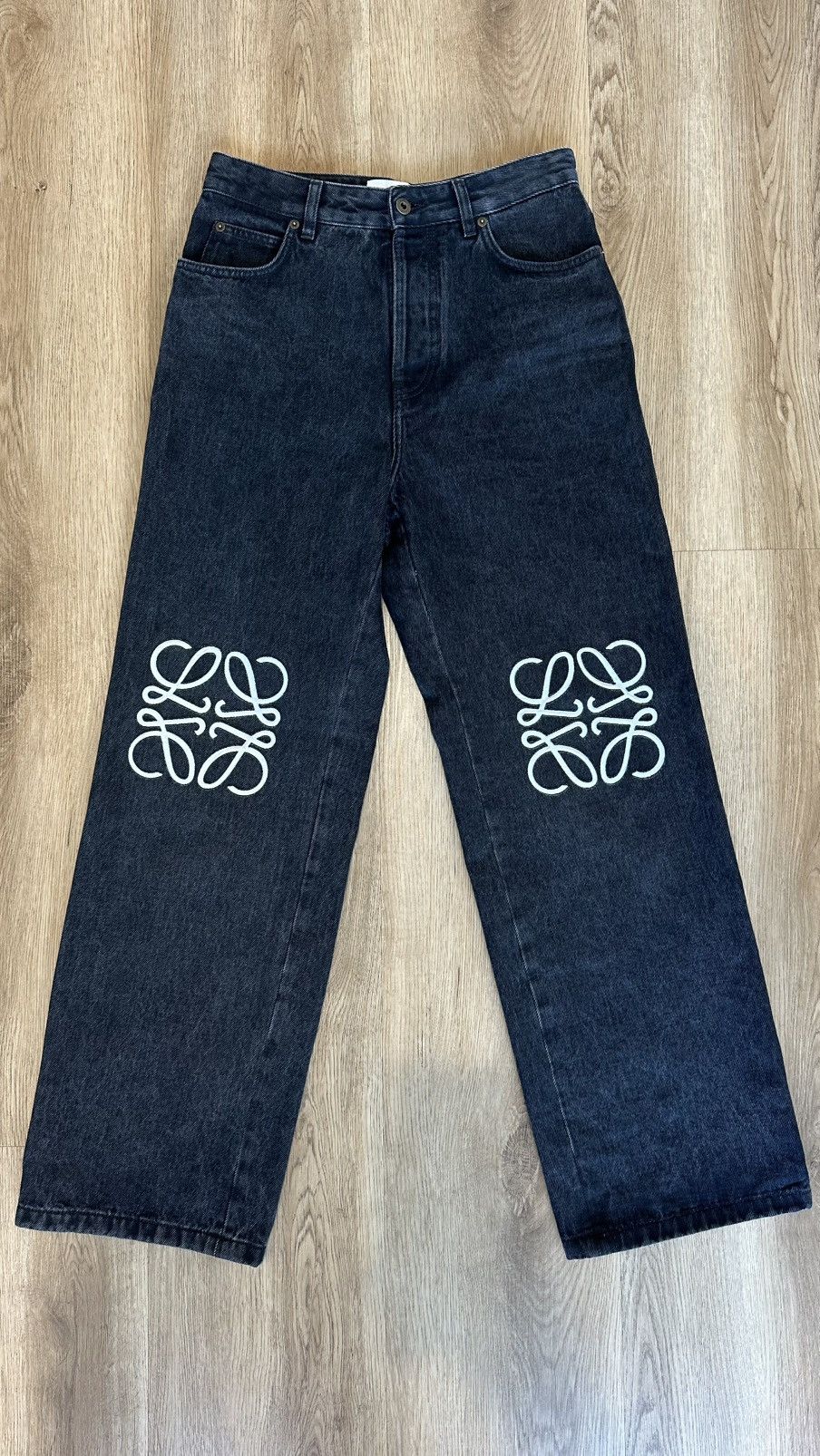 Loewe Loewe Anagram Baggy Denim Size US 30 / EU 46 - 5 Thumbnail