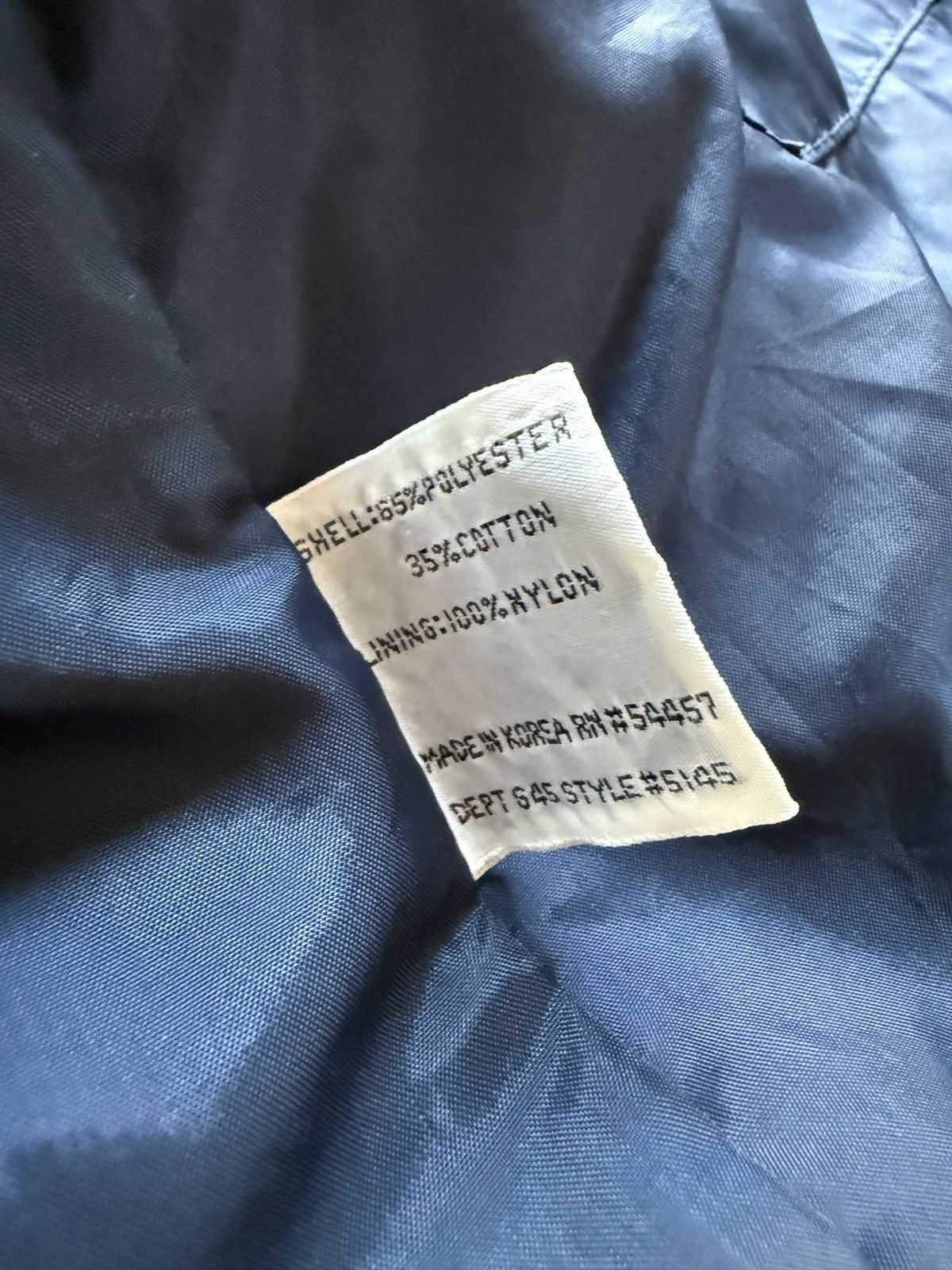 Sears Vintage 80s Sears Four Pocket Button Up Windbreaker Jacket Size US L / EU 52-54 / 3 - 4 Thumbnail