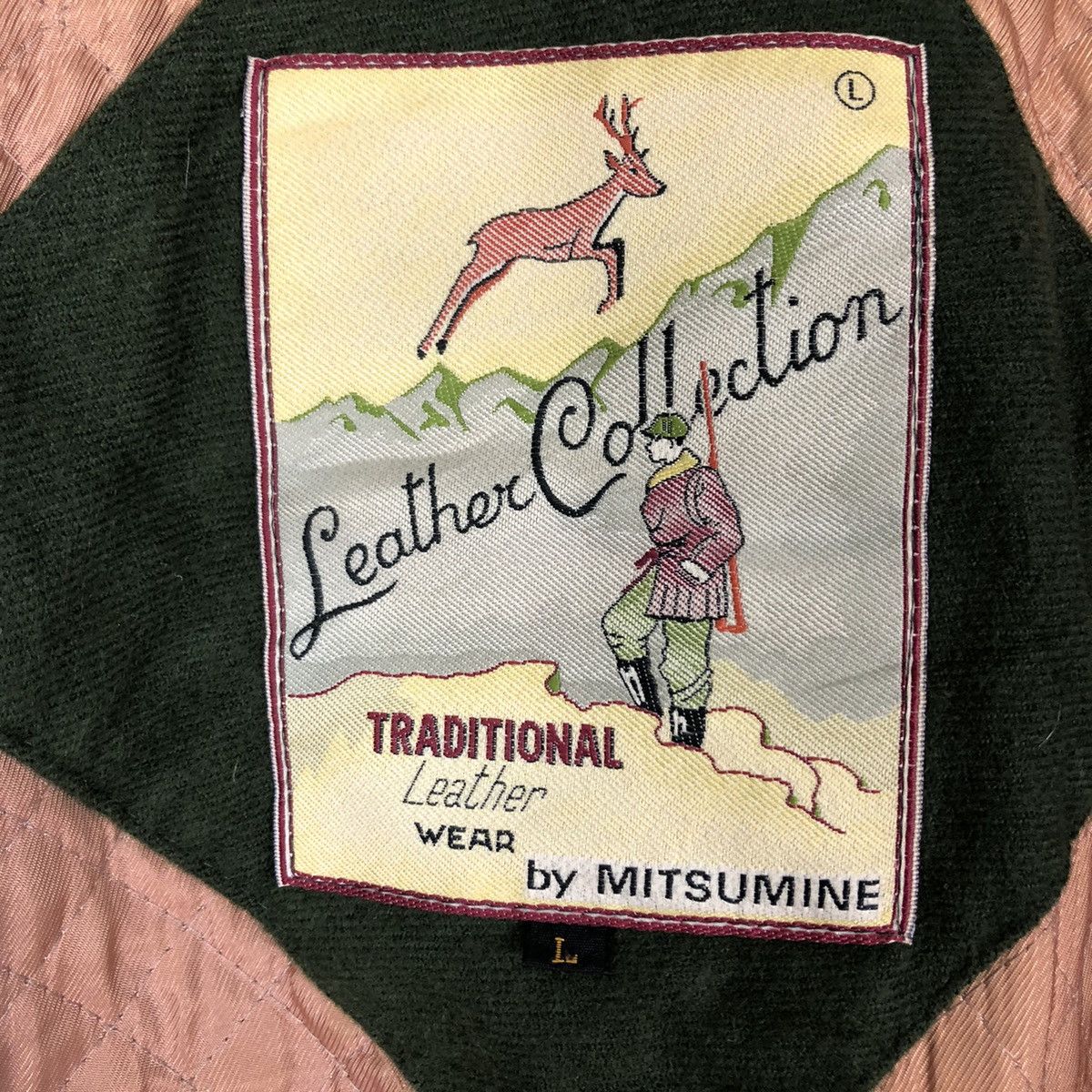 Japanese Brand Vtg Lamb Skin Leather Jacket Made in France Mitsumine Japan Size US L / EU 52-54 / 3 - 17 Thumbnail