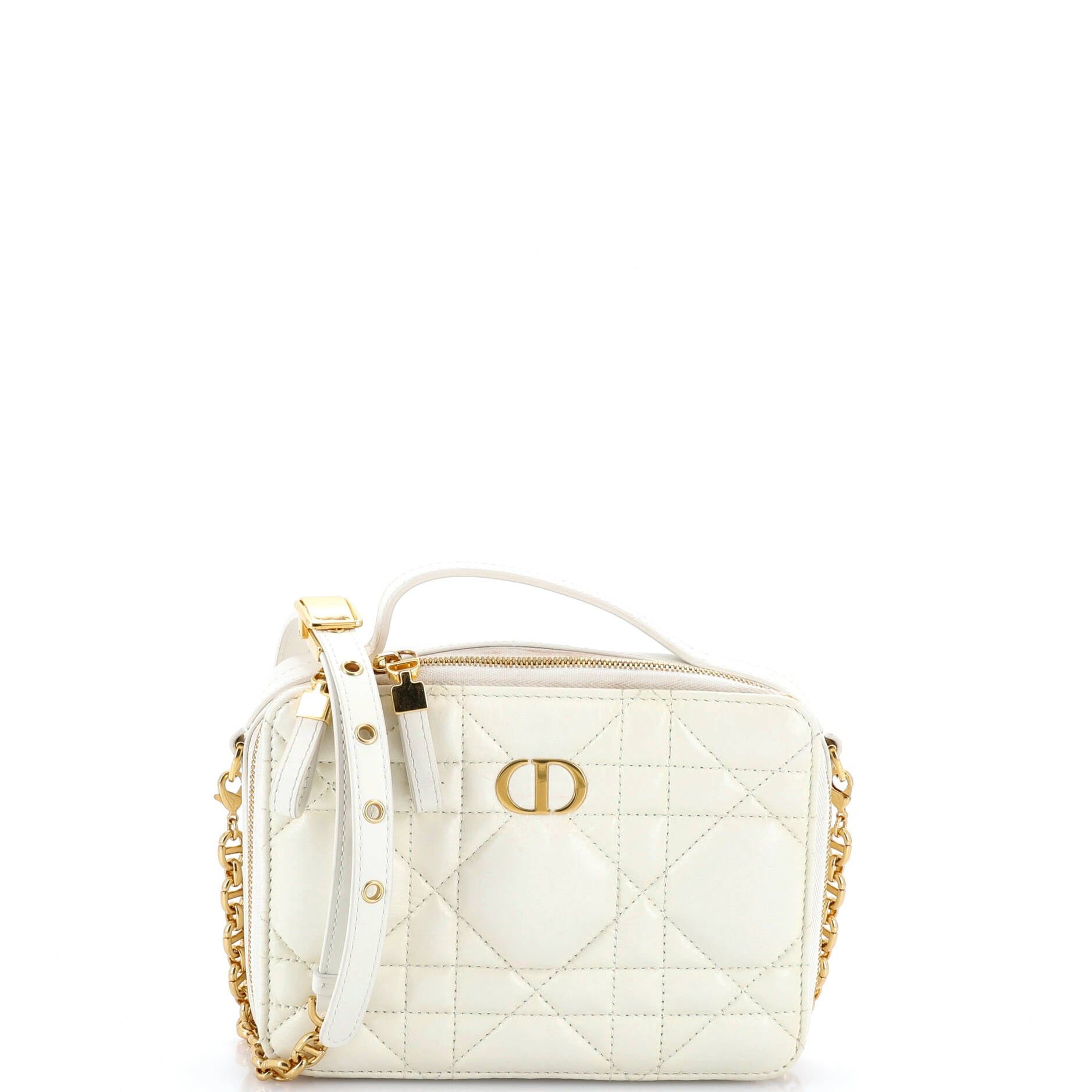 Dior Caro Box Bag with Chain Size ONE SIZE - 1 Thumbnail