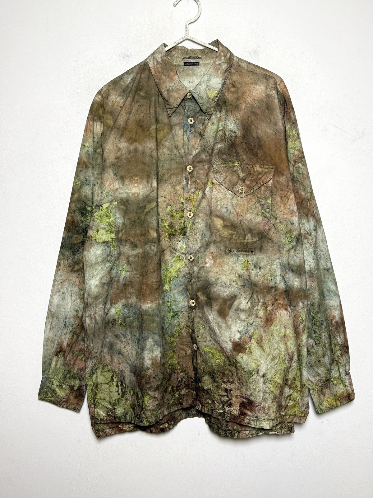 Stone Island Stone Island hand-dyed shirt Size US XL / EU 56 / 4 - 1 Thumbnail