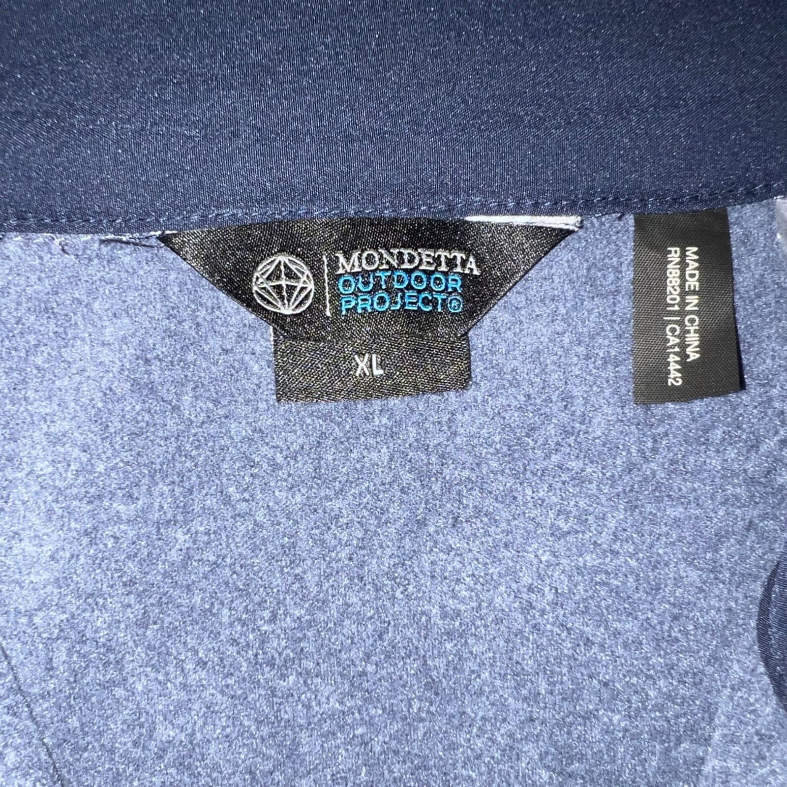 Other Mondetta Outdoor Project Fleece Quarter Zip Long Sleeves Size US XL / EU 56 / 4 - 6 Thumbnail