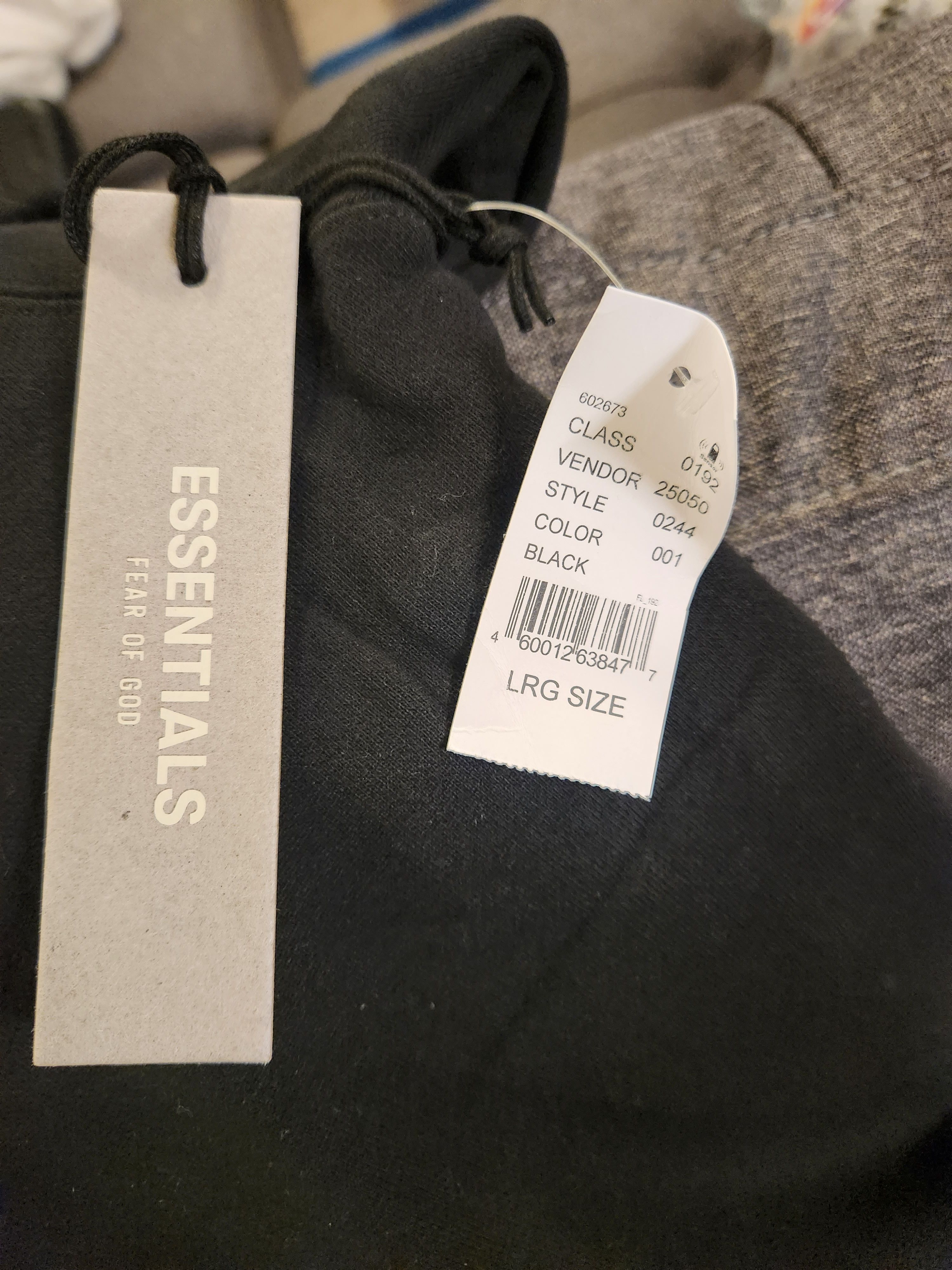 Essentials × Fear of God Fear of god essentials ss20 black pullover hoodie Size US L / EU 52-54 / 3 - 6 Thumbnail