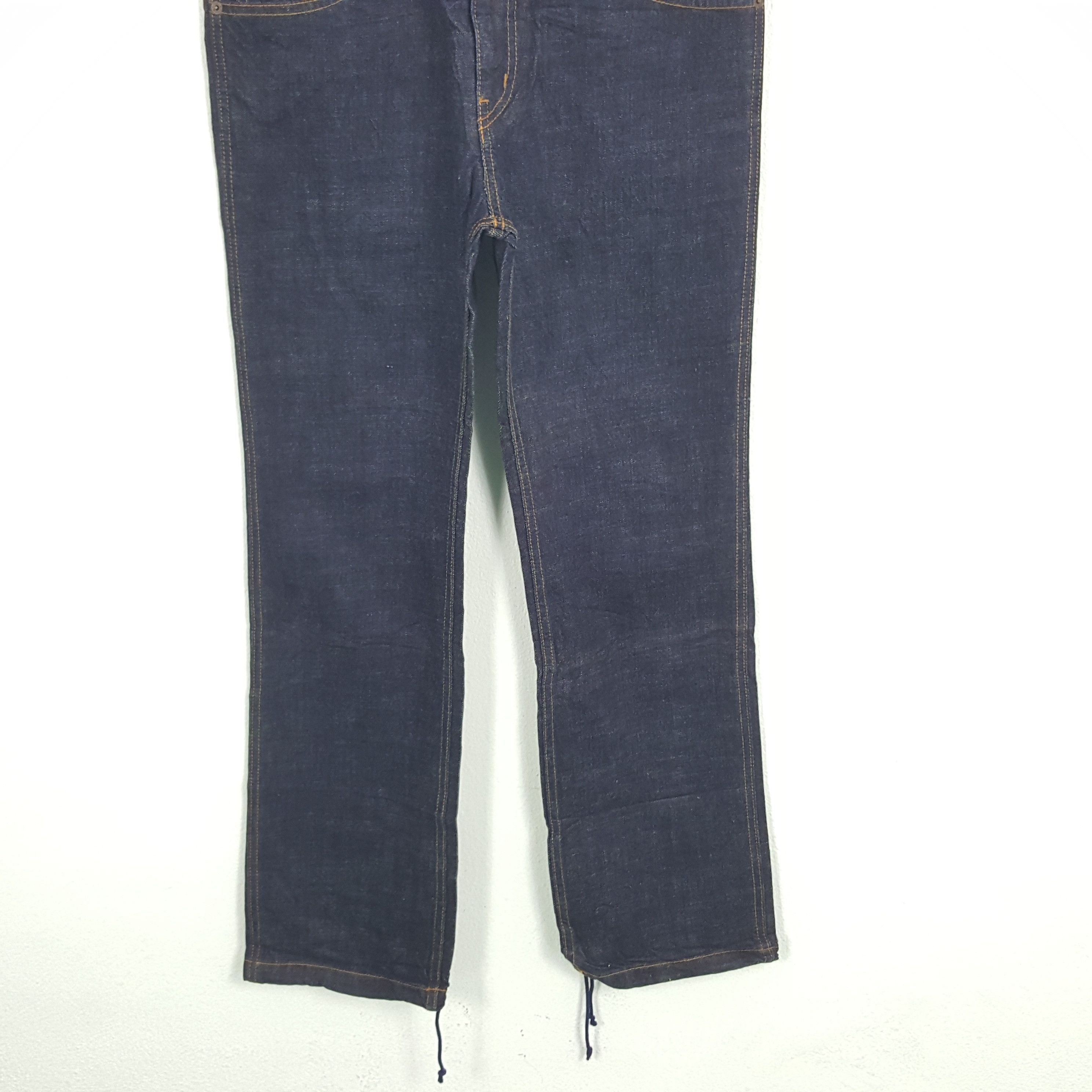 Japanese Brand × Vintage Vintage X Girl Japanese Denim Overall Jacket Size 35" - 3 Thumbnail