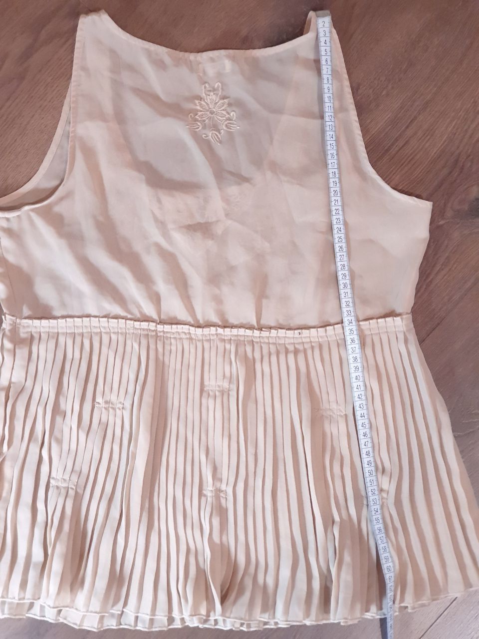 Other Beige blouse sleeveless sz M brand Noa Noa Size M / US 6-8 / IT 42-44 - 7 Thumbnail