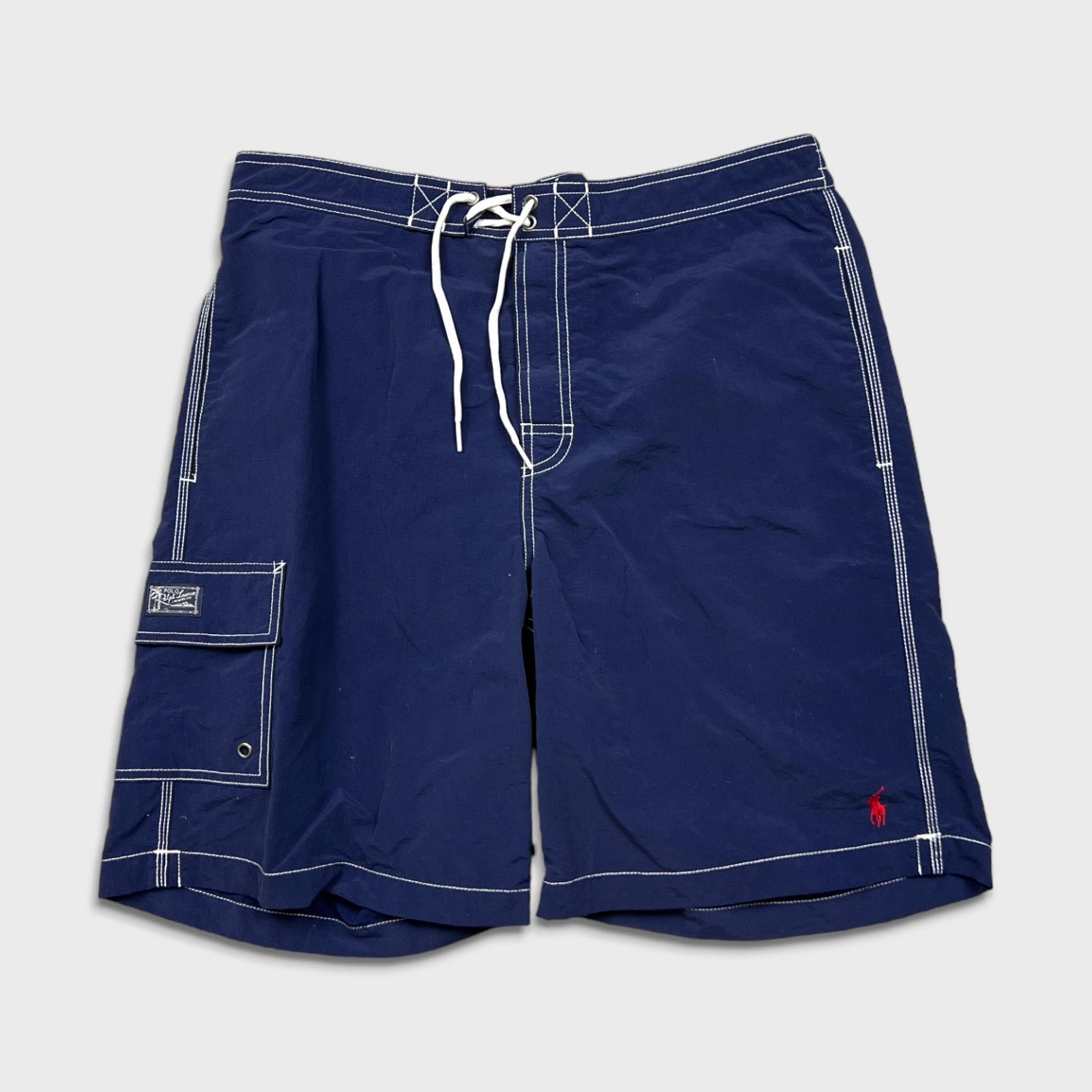 Polo Ralph Lauren Polo Ralph Lauren Shorts Medium Lined Pocketed Swim Cargo Size US 34 / EU 50 - 1 Thumbnail