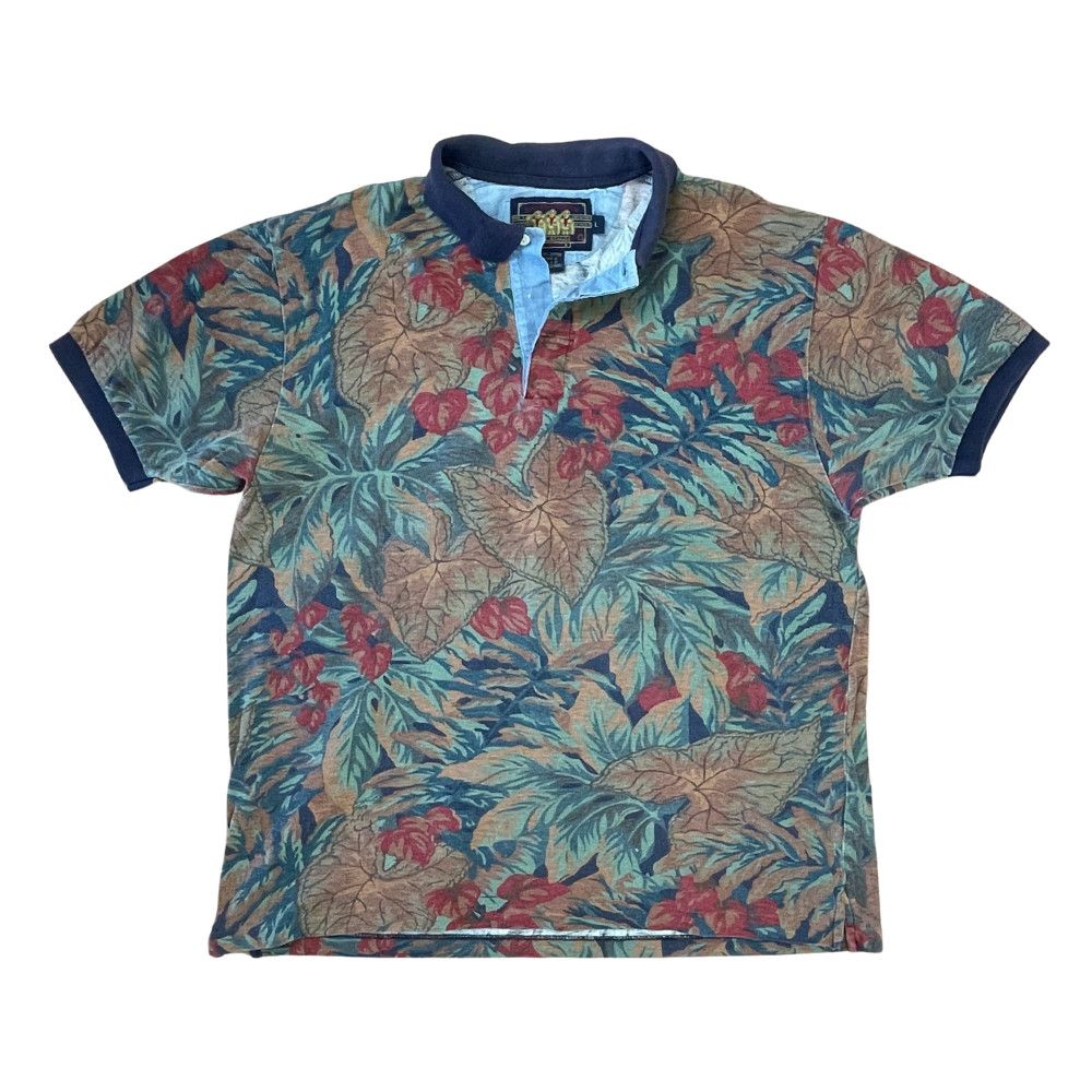 Chaps Ralph Lauren CHAPS by Ralph Lauren “Jungle Print” Polo - Made in USA. - L Size US L / EU 52-54 / 3 - 2 Thumbnail