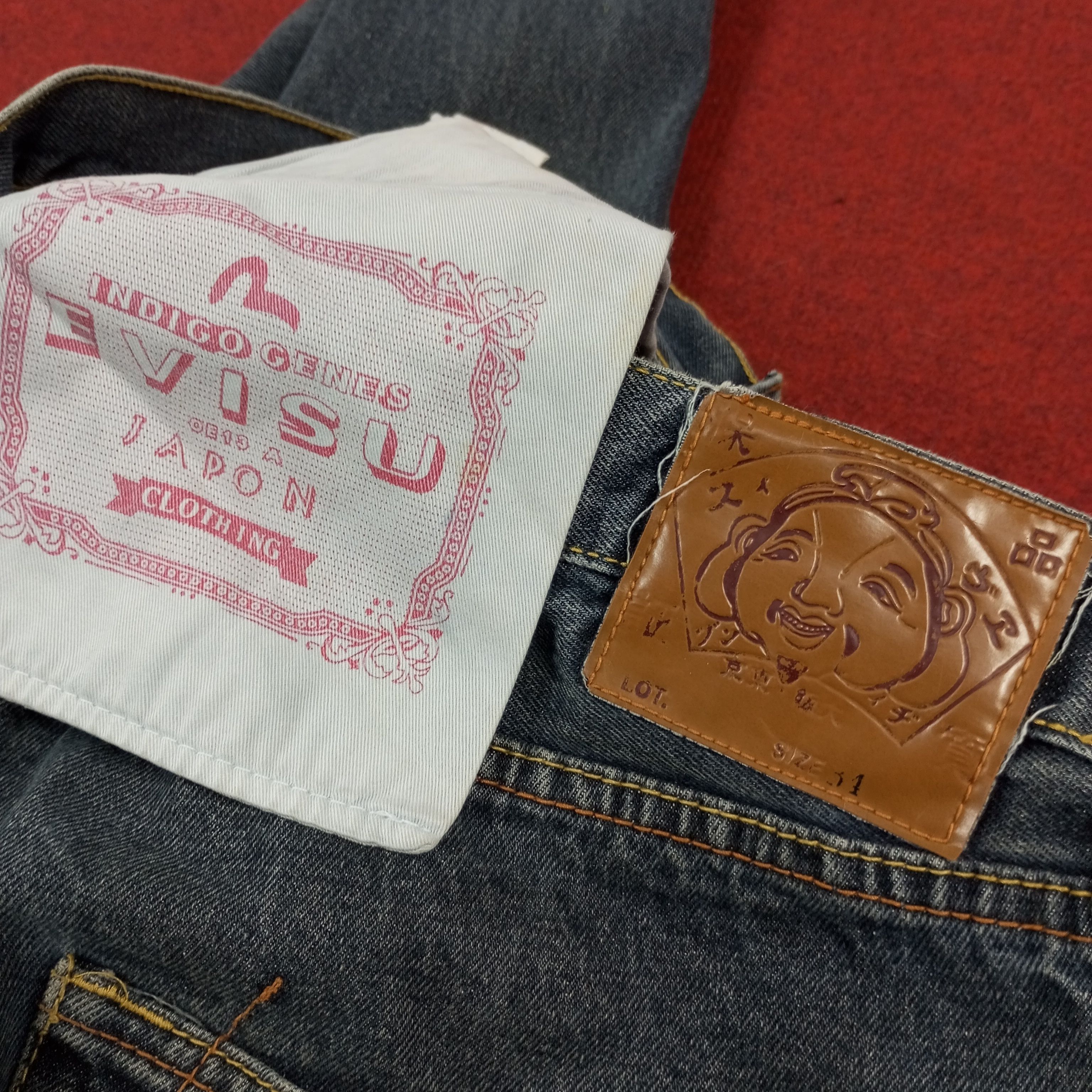Japanese Brand Evisu Japanese Brand Fashion Style Custom Daicock jeans Size US 33 - 15 Thumbnail