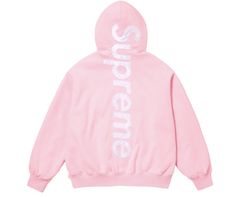 Supreme Satin Applique Hooded Sweatshirt | Grailed