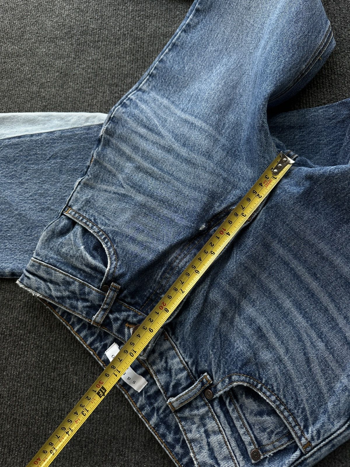 Sandro FLARED BOOTCUT 🚨 SANDRO WOMEN RARE BLUE DENIM PANTS Size 26" / US 2 / IT 38 - 18 Thumbnail