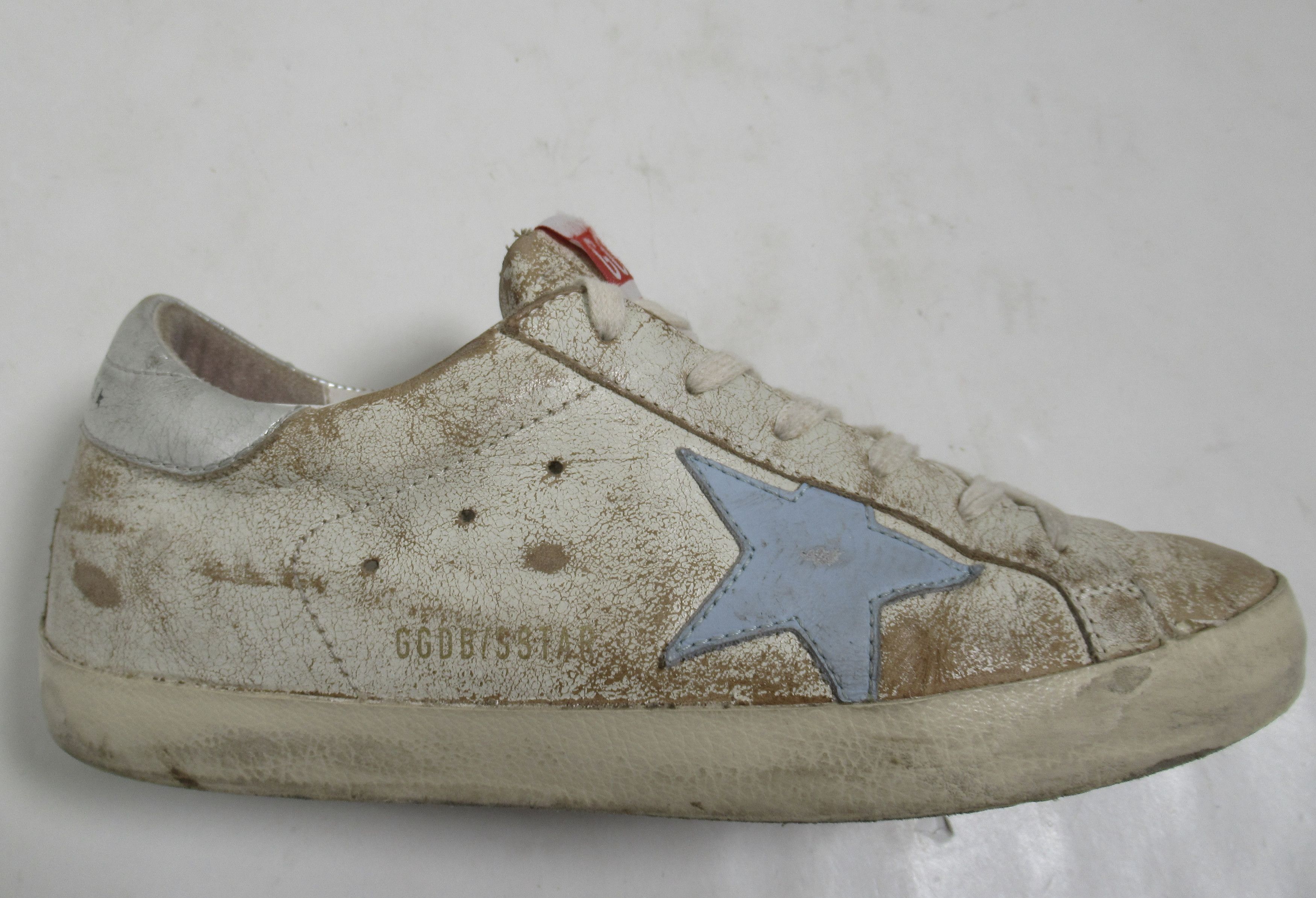 Golden Goose Golden Goose Women's Super-Star Distressed Sneaker Size US 9 / IT 39 - 1 Thumbnail