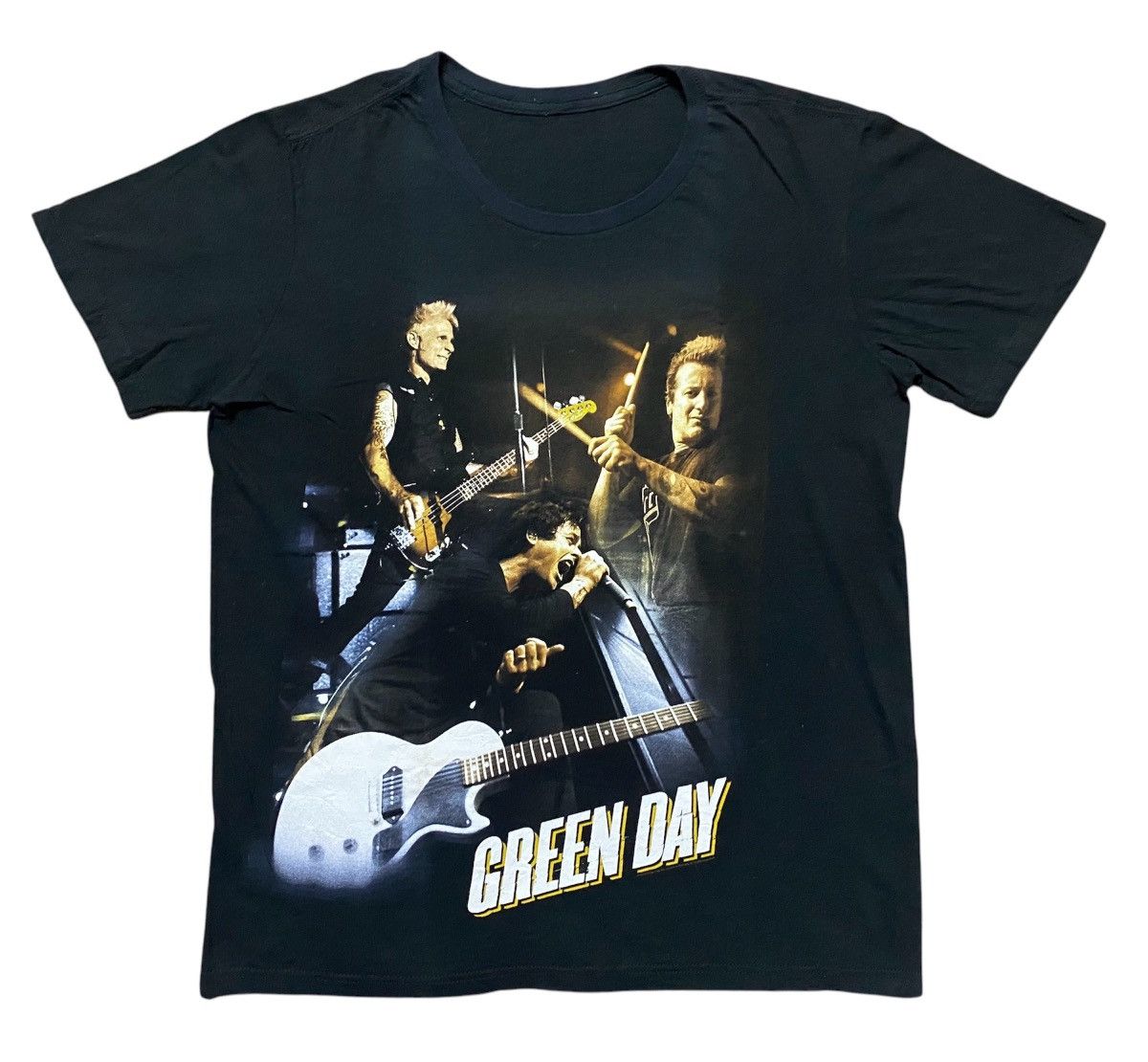 Vintage Green Day American Rock Band Tees