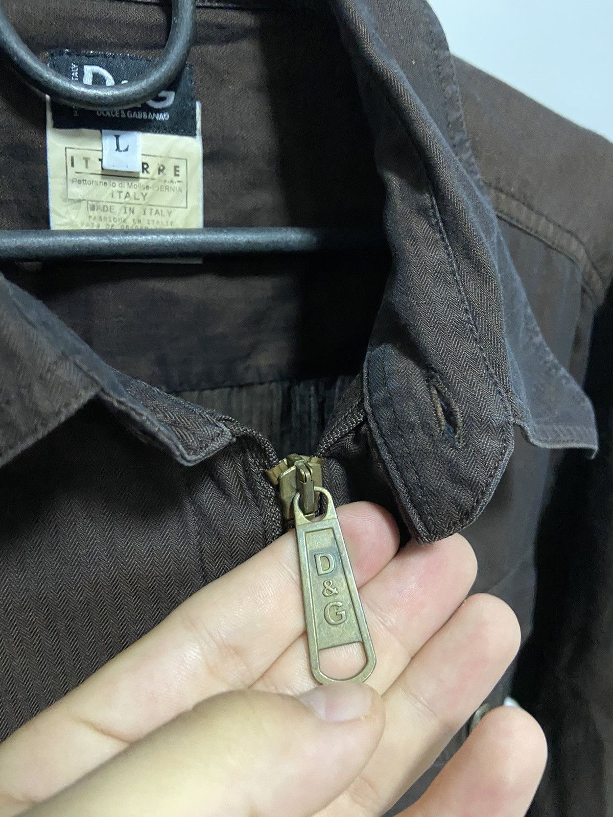 Dolce & Gabbana Dolce gabbana shirts zip vintage metal logo Size US L / EU 52-54 / 3 - 7 Thumbnail
