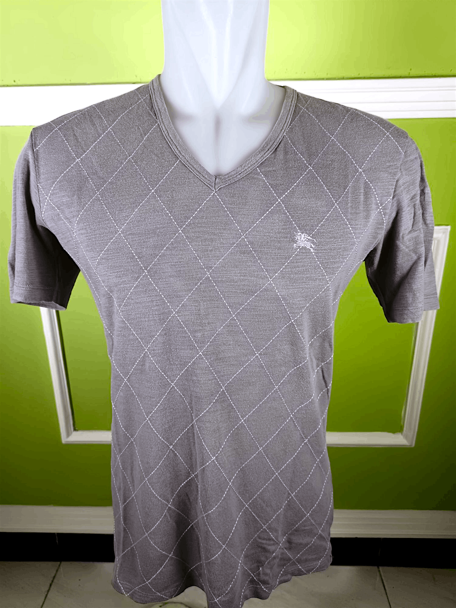 Black Label × Burberry × Burberry Prorsum Burberry Black Label mens Vneck t shirt Size US M / EU 48-50 / 2 - 18 Thumbnail