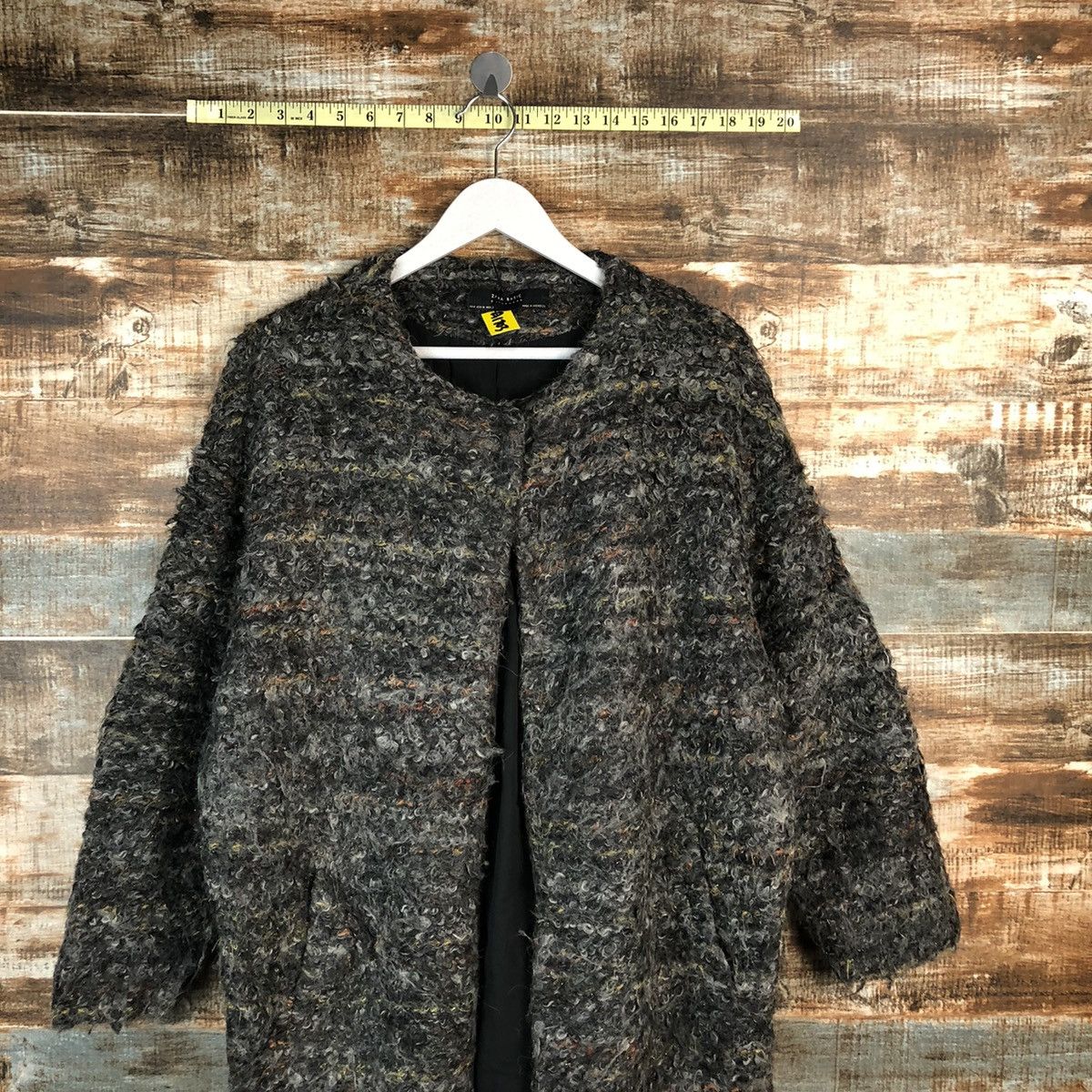 Homespun Knitwear × Japanese Brand Zara Basic Grey Mohair Knitwear #A1703 Size M / US 6-8 / IT 42-44 - 2 Thumbnail