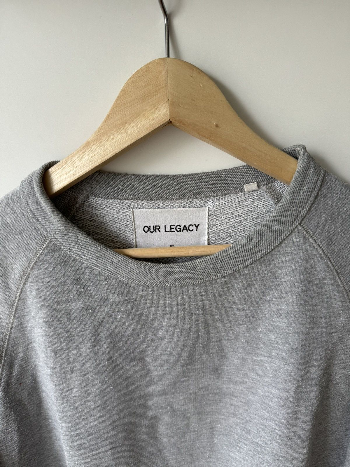 Our Legacy [48] 50s Great Sweat in Nep Melange (AW13) Size US M / EU 48-50 / 2 - 2 Thumbnail