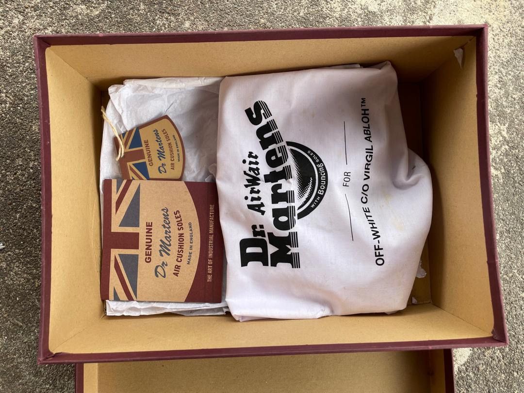 Off-White Dr Martens Off White Co Virgil Abloh Boots Size US 8 / EU 41 - 8 Thumbnail