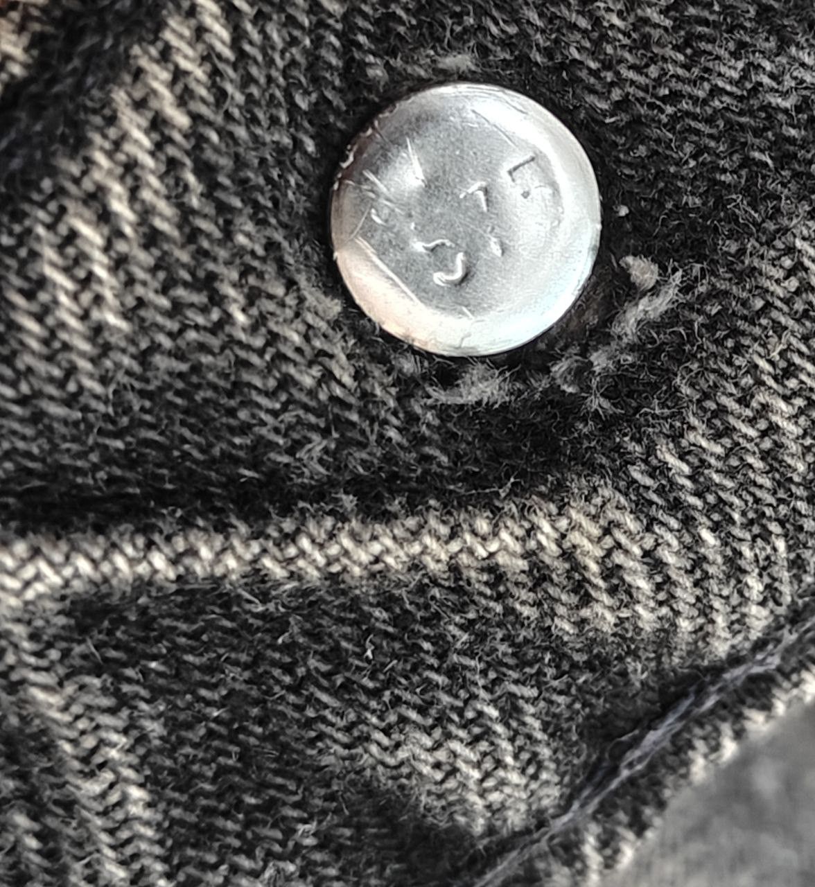 Levi's 90s Vintage Levi's 550 Charcoal Black Orange Tab Denim Size US 38 / EU 54 - 8 Thumbnail