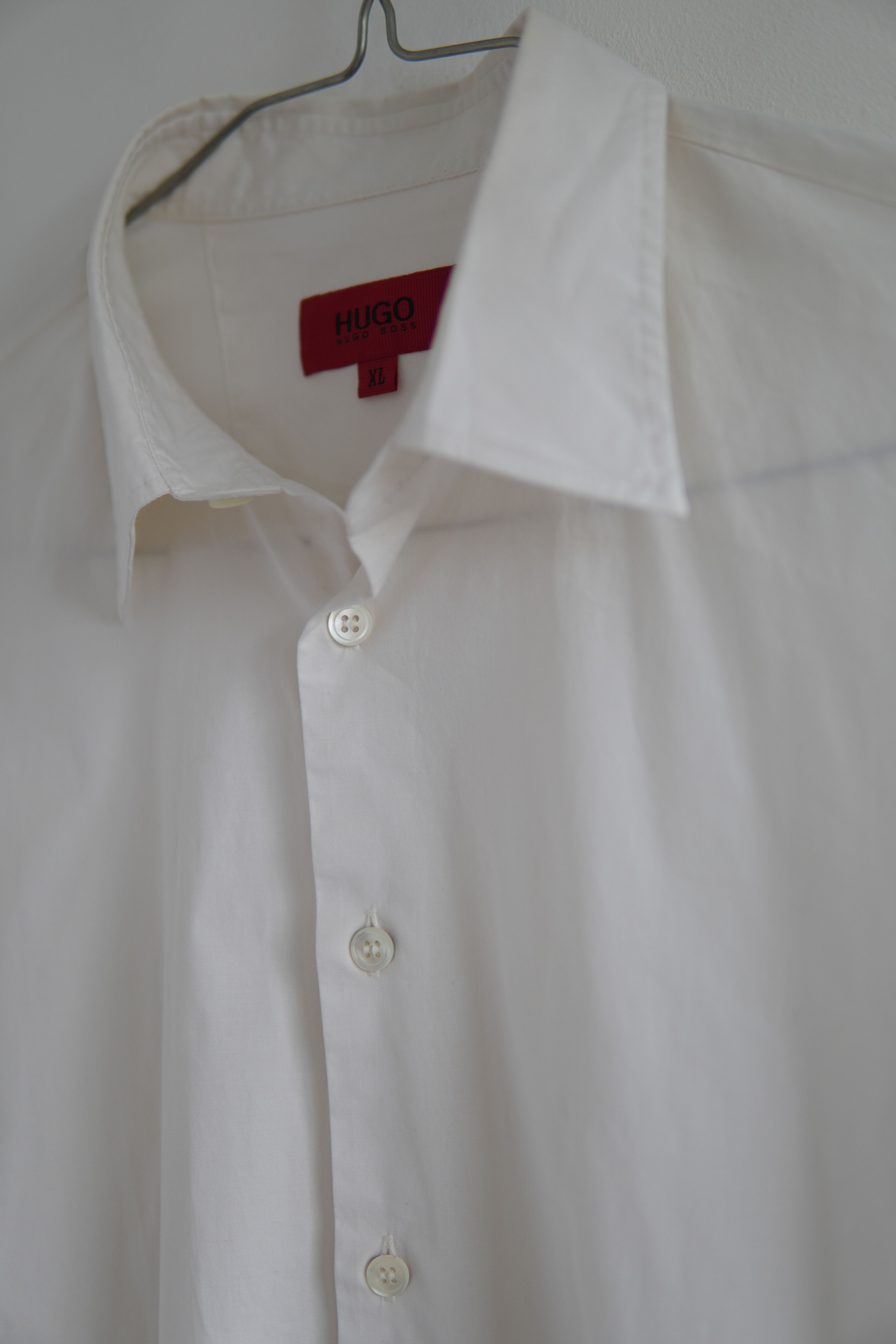 Hugo Boss Hugo Boss Red Tag Dress Button Down Shirt Size US XL / EU 56 / 4 - 6 Thumbnail