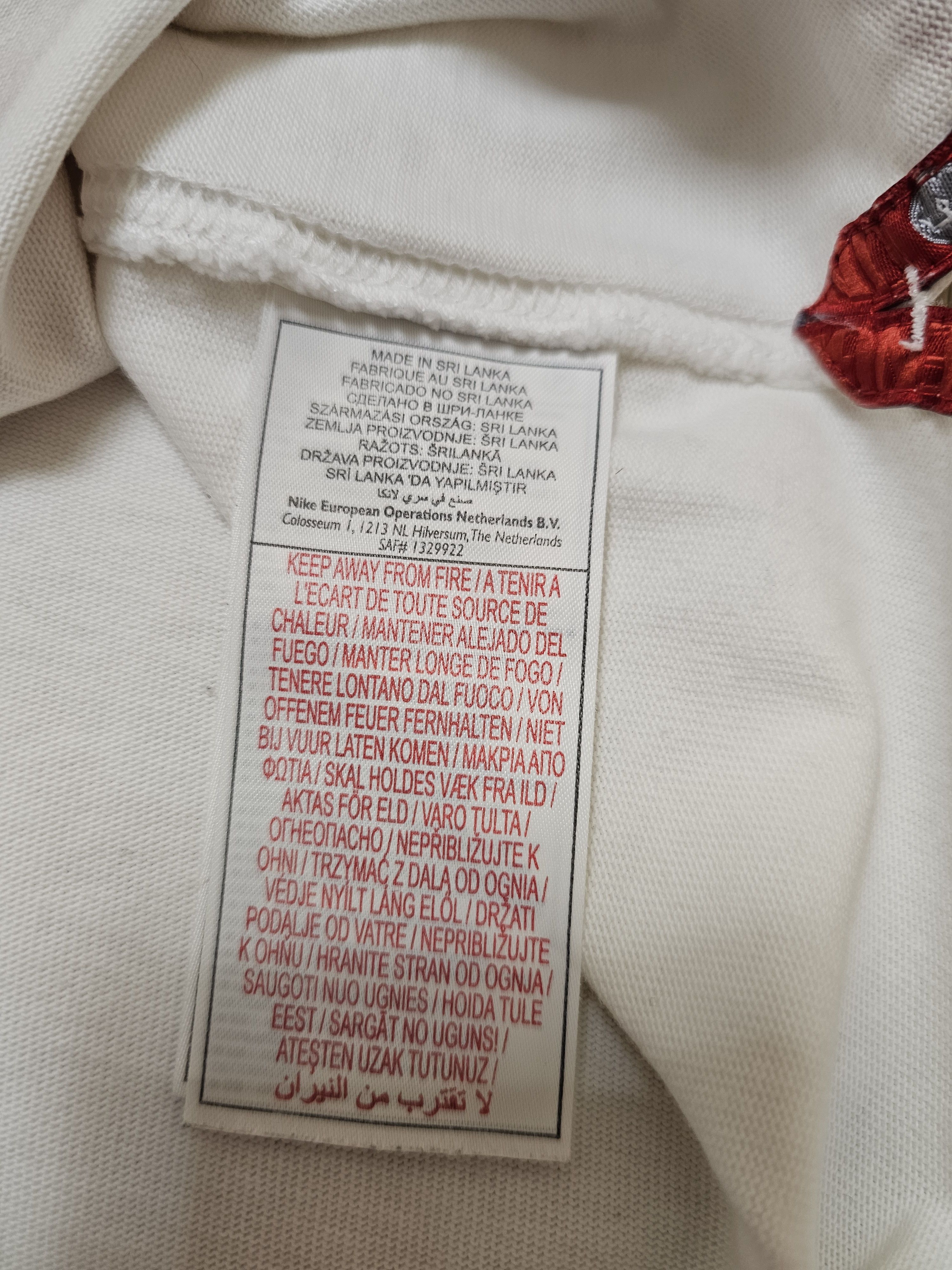Nike × Vintage ENGLAND RUGBY JERSEY VINTAGE NIKE SHIRT RUGBY JERSEY O2 Size US XXL / EU 58 / 5 - 9 Thumbnail