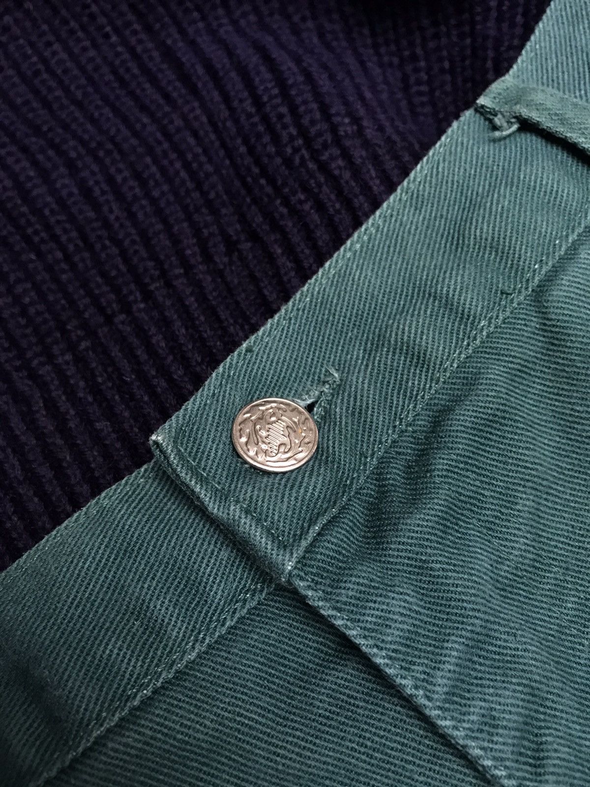 Other U.S MADE TALON ZIPPER vintage cotton canvas work pants Size US 38 / EU 54 - 5 Thumbnail