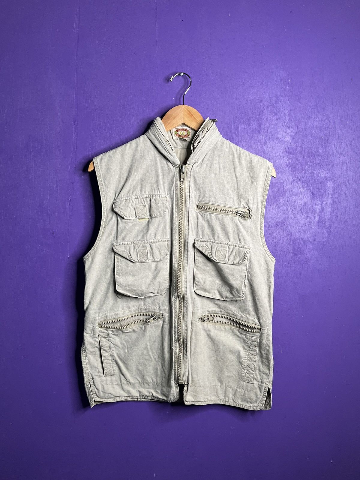 Banana Republic × Vintage Vintage 90s banana republic safari vest Size US S / EU 44-46 / 1 - 1 Thumbnail