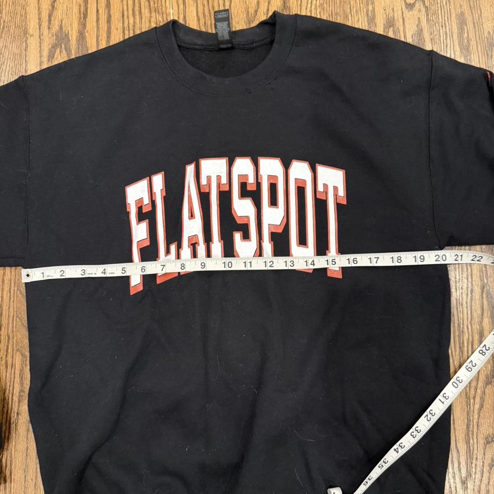 Gildan Flatspot Records - Flame Crewneck Sweatshirt - M Size US M / EU 48-50 / 2 - 3 Thumbnail