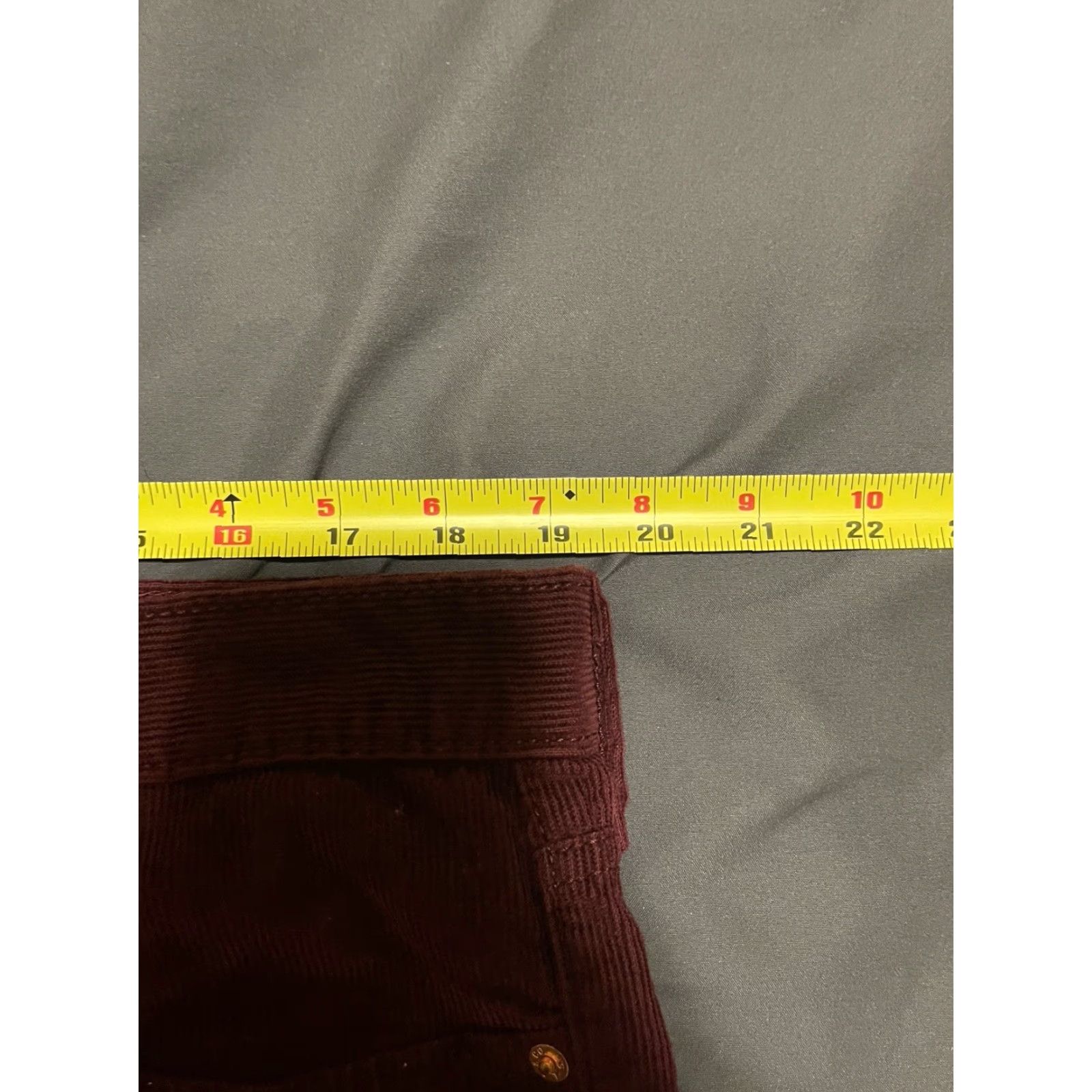 Levi's VINTAGE Levi's 511 Corduroy Pants Men 38x30.5 Windsor Wine Slim Fit Straight Leg Size US 38 / EU 54 - 3 Thumbnail