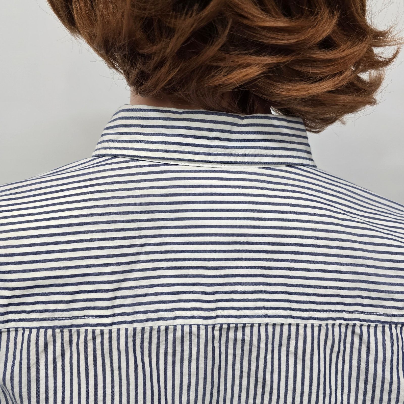 L.L. Bean LL Bean Long Sleeve Button-up Shirt Striped Women 8P Cotton Size M / US 6-8 / IT 42-44 - 8 Thumbnail