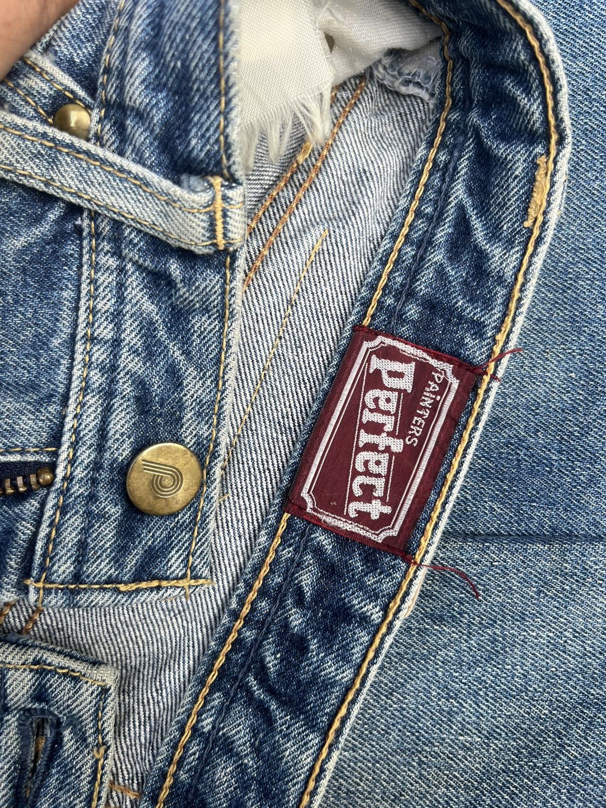Japanese Brand Vintage Japanese Brand Blue Faded Washed Straight Cut Jeans Size US 28 / EU 44 - 9 Thumbnail
