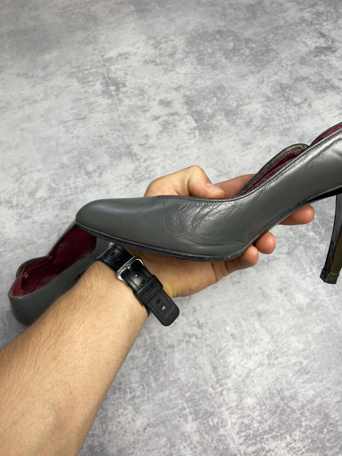 Christian Dior 90s Souliers Leather Vintage Luxury Y2K Heels
