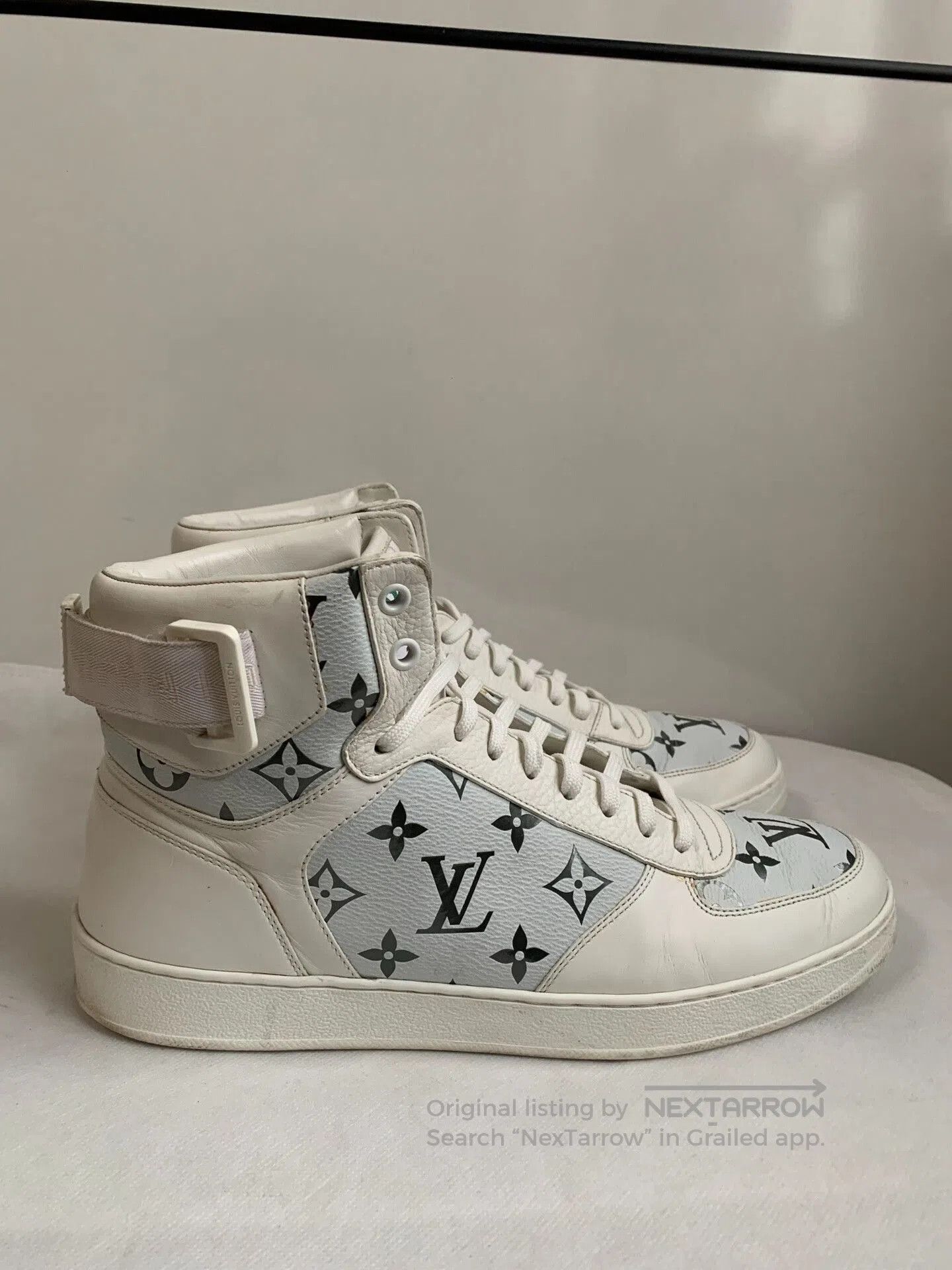 Louis Vuitton Louis Vuitton White Monogram High. Size US 9 / EU 42 - 3 Thumbnail