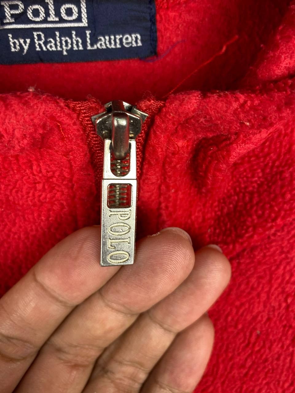 Polo Ralph Lauren vintage polo sport ralph lauren fleece hoody made in usa Size US XL / EU 56 / 4 - 5 Thumbnail