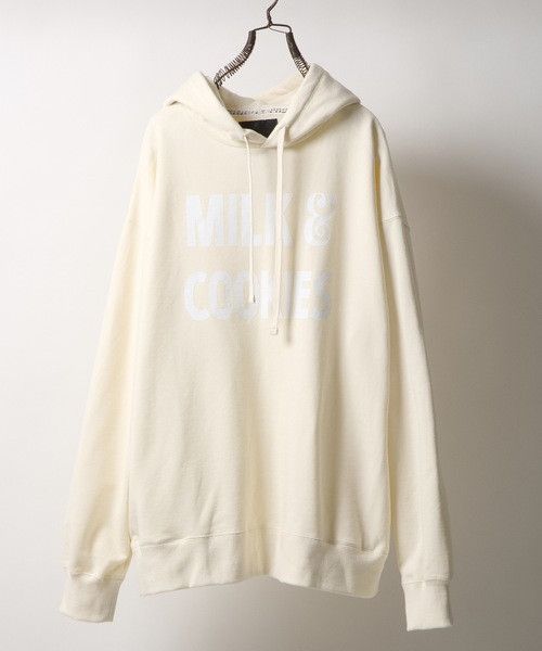 image of Number N Ine Number (N)Ine Milk&cookies Pullover Hoodie Ivory 4, Men's (Size XL)