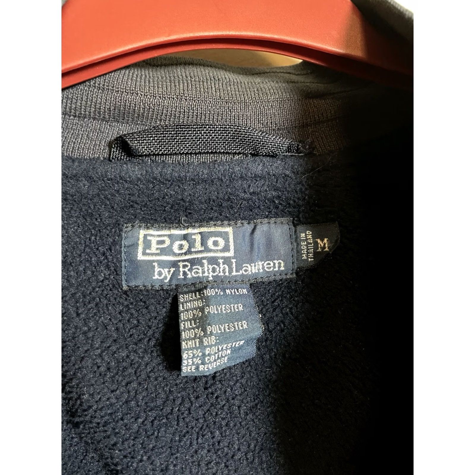 Polo Ralph Lauren VTG Polo Ralph Lauren Jacket Mens Medium Full Zip Bomber Fleece Lined Black Polyester Softshell Logo Embroidered Zipper Golf Bomber Jacket Mens Size US M / EU 48-50 / 2 - 3 Thumbnail