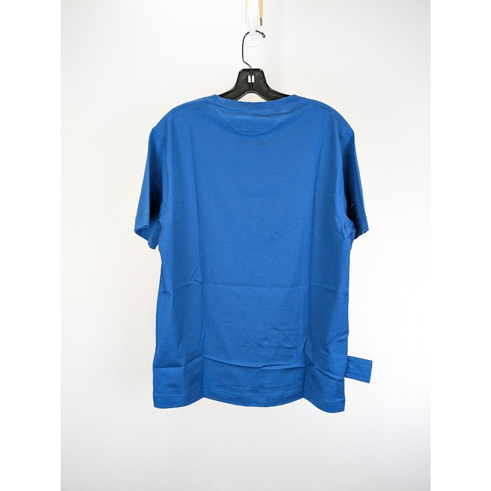 Bottega Veneta o1rshd1 Basic Jersey T-Shirt in Primary Blue Size US M / EU 48-50 / 2 - 11 Thumbnail