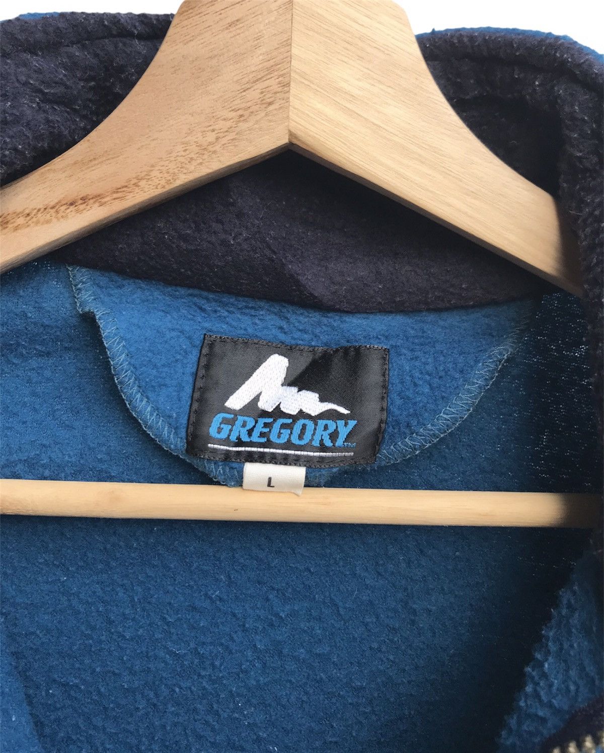 Gregory × Vintage Vintage 90’s Gregory Quarter Zip Fleece Sweater Size US L / EU 52-54 / 3 - 10 Thumbnail