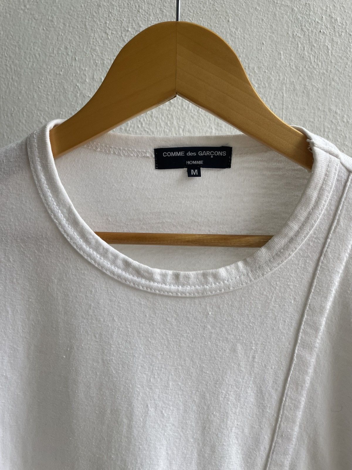 Comme des Garcons Homme Vintage Comme des Garçons Panelled Design Longsleeve Shirts Size US M / EU 48-50 / 2 - 5 Thumbnail