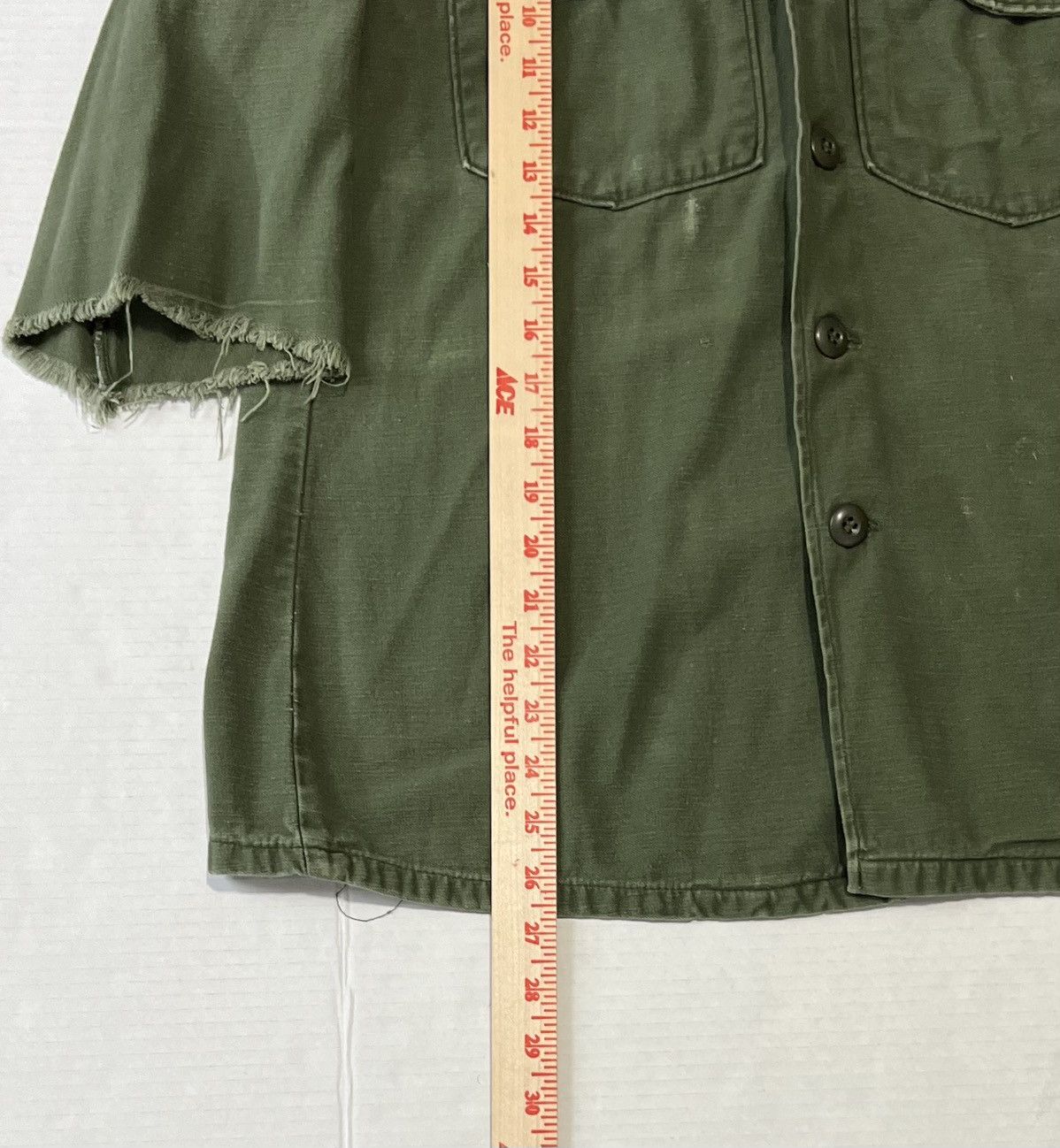 Other Vintage Vietnam War Us Army Shirt Green Og 107 Compact Size US M / EU 48-50 / 2 - 6 Thumbnail