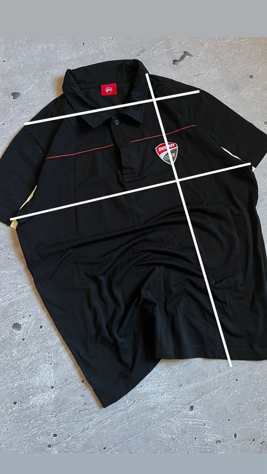 Ducati DUCATI Polo T-Shirt RARE Excellent Size L Size US L / EU 52-54 / 3 - 2 Thumbnail
