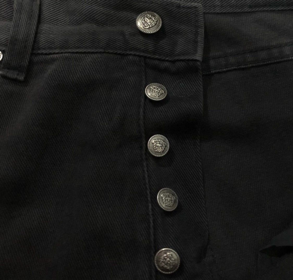 Versace × Versace Jeans Couture Vintage Versace Jeans Couture Black baggy jeans Size US 30 / EU 46 - 7 Thumbnail