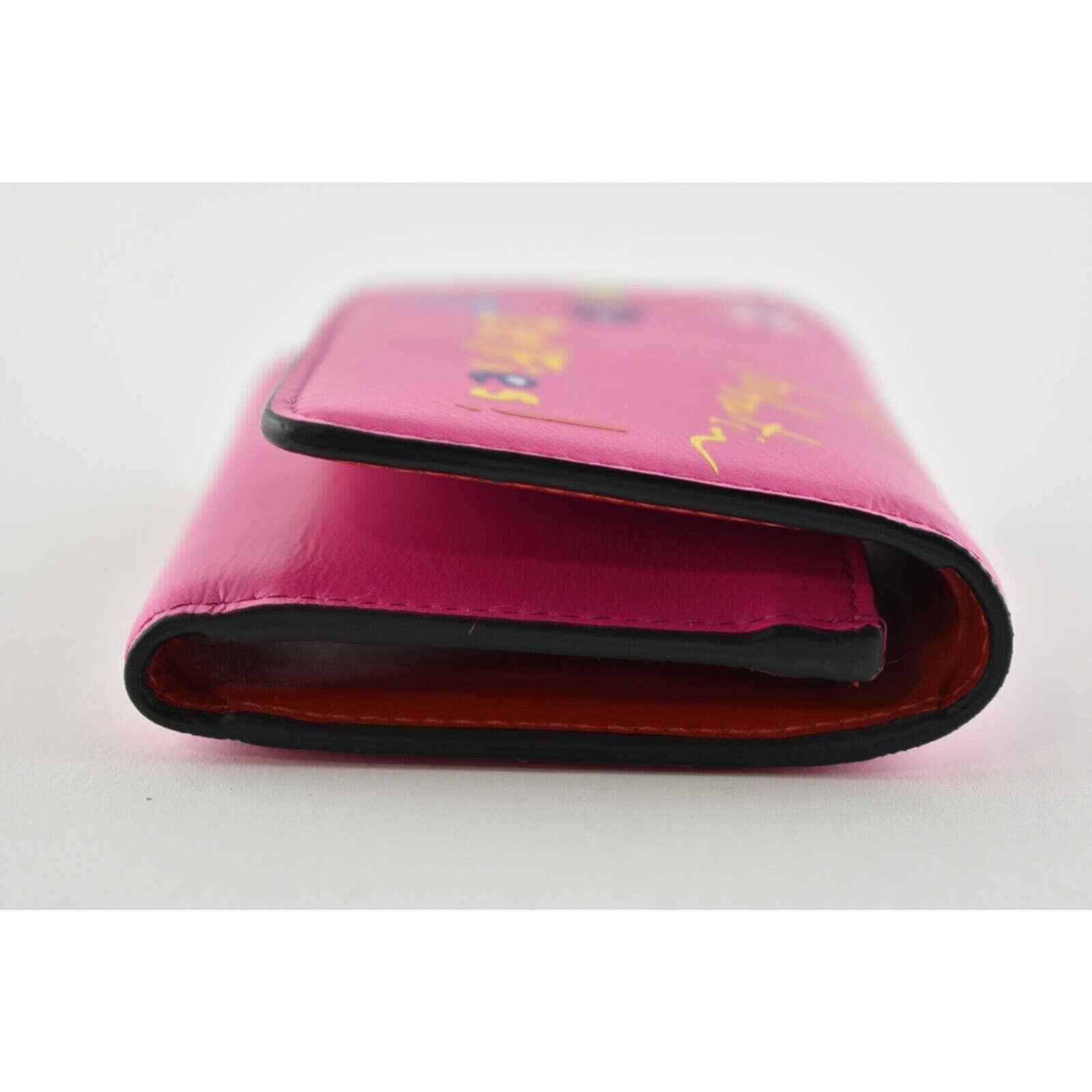 Christian Louboutin Christian Louboutin Leather Script Zip Button Zipper Wallet Size ONE SIZE - 8 Thumbnail
