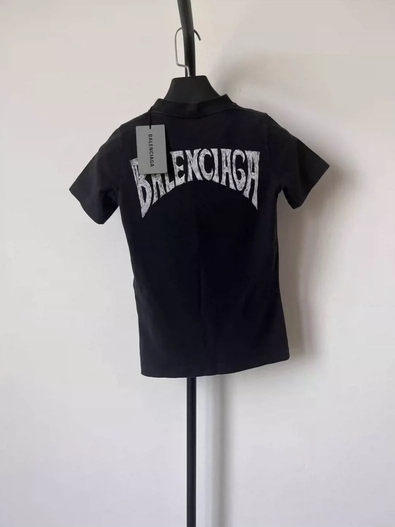 Balenciaga Balenciaga Monogrammed crewneck short sleeve regular T-shi Size M / US 6-8 / IT 42-44 - 2 Thumbnail