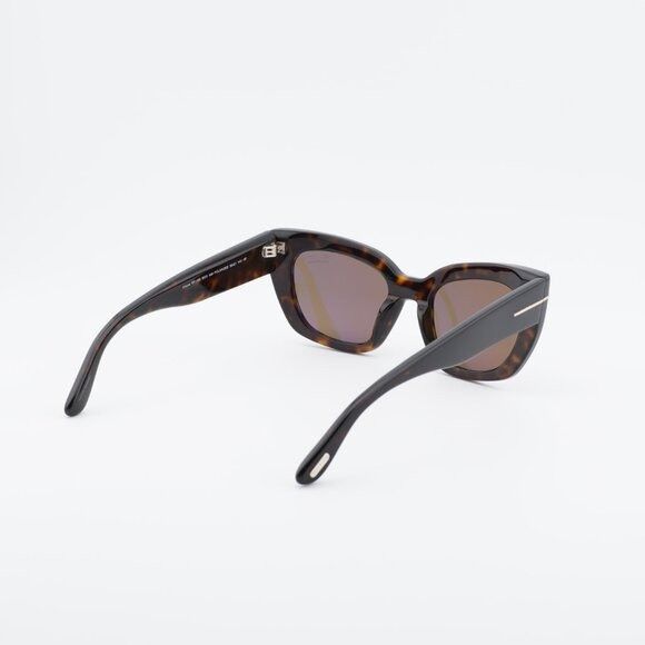 Tom Ford Tom Ford Athena FT1190 52H Sunglasses Havana Cat Eye Frame Size ONE SIZE - 4 Thumbnail