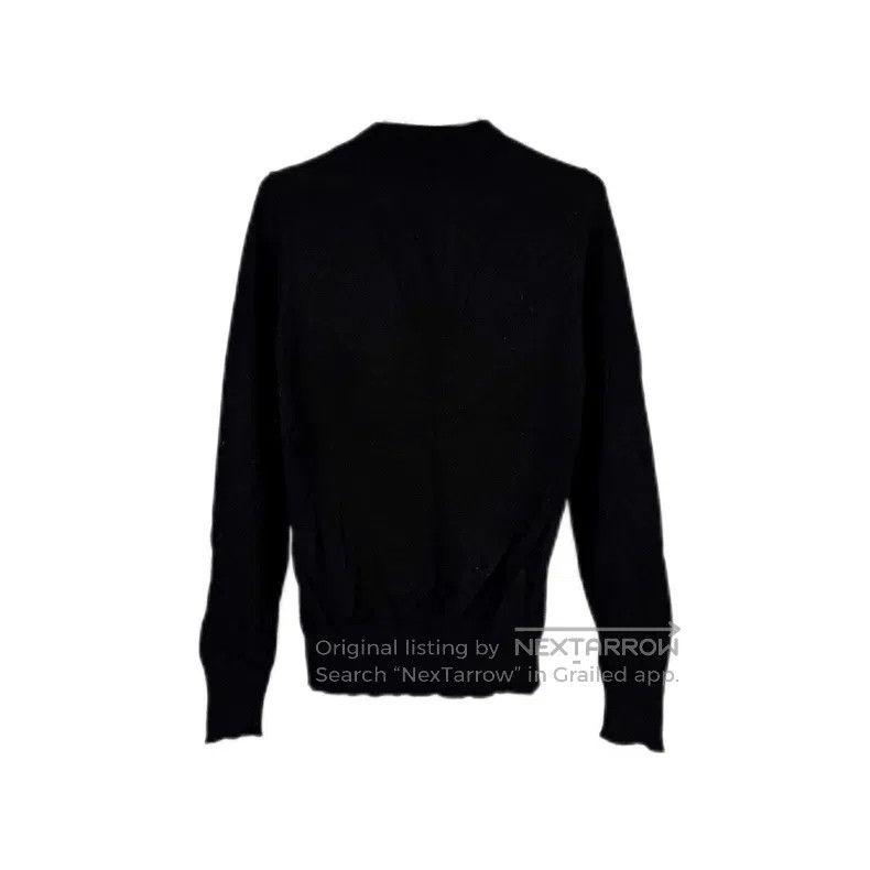 Louis Vuitton Louis Vuitton Black small logo embroidered cashmere sweate Size US XS / EU 42 / 0 - 2 Thumbnail