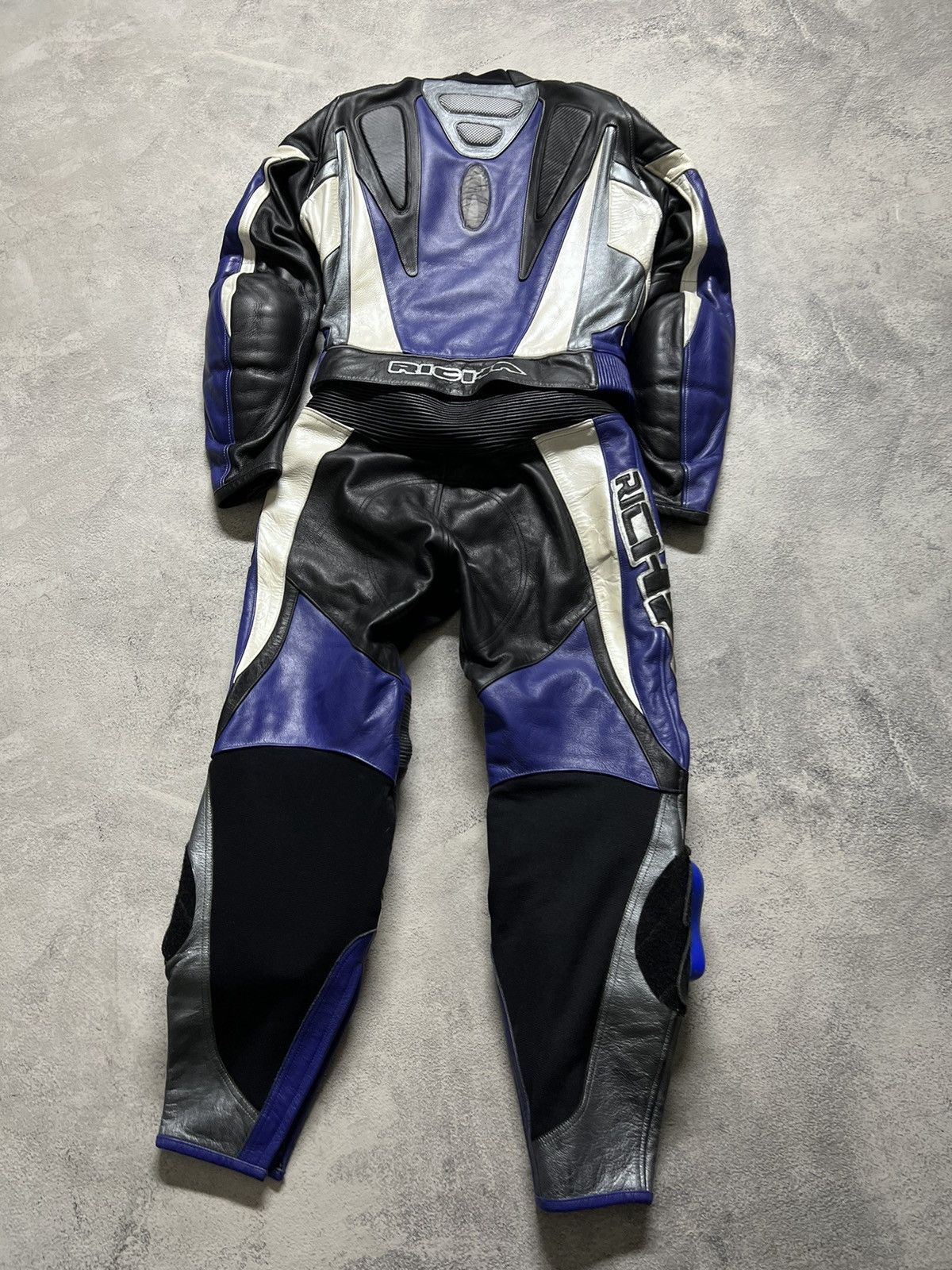 Other Vintage Richa Moto Leather Suit Jacket+Pants Racing Bike 90s Size US M / EU 48-50 / 2 - 5 Thumbnail