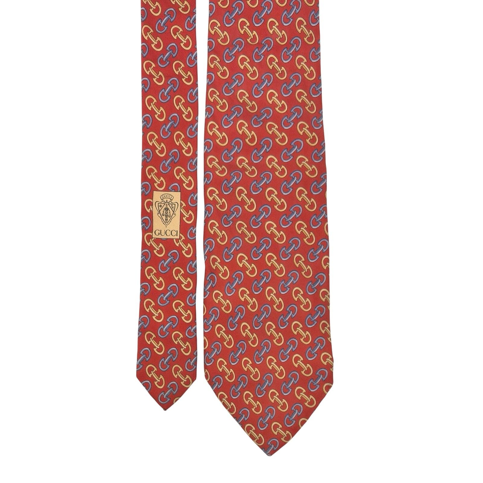 Gucci Vintage Abstract Pattern Tie
