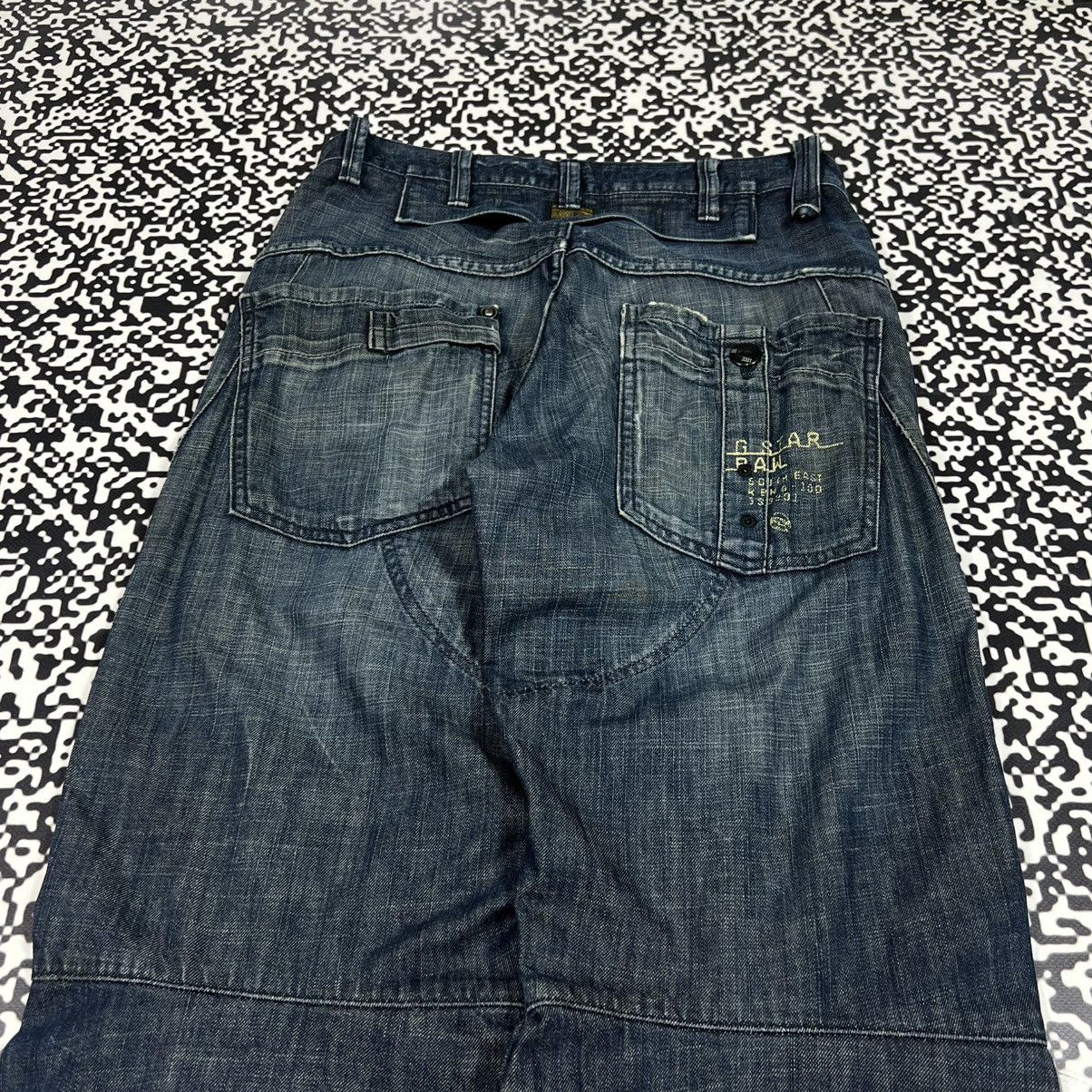 G-Star Vintage Y2K G Star Raw Japanese Style Denim Distressed Jeans Size US 30 / EU 46 - 9 Thumbnail