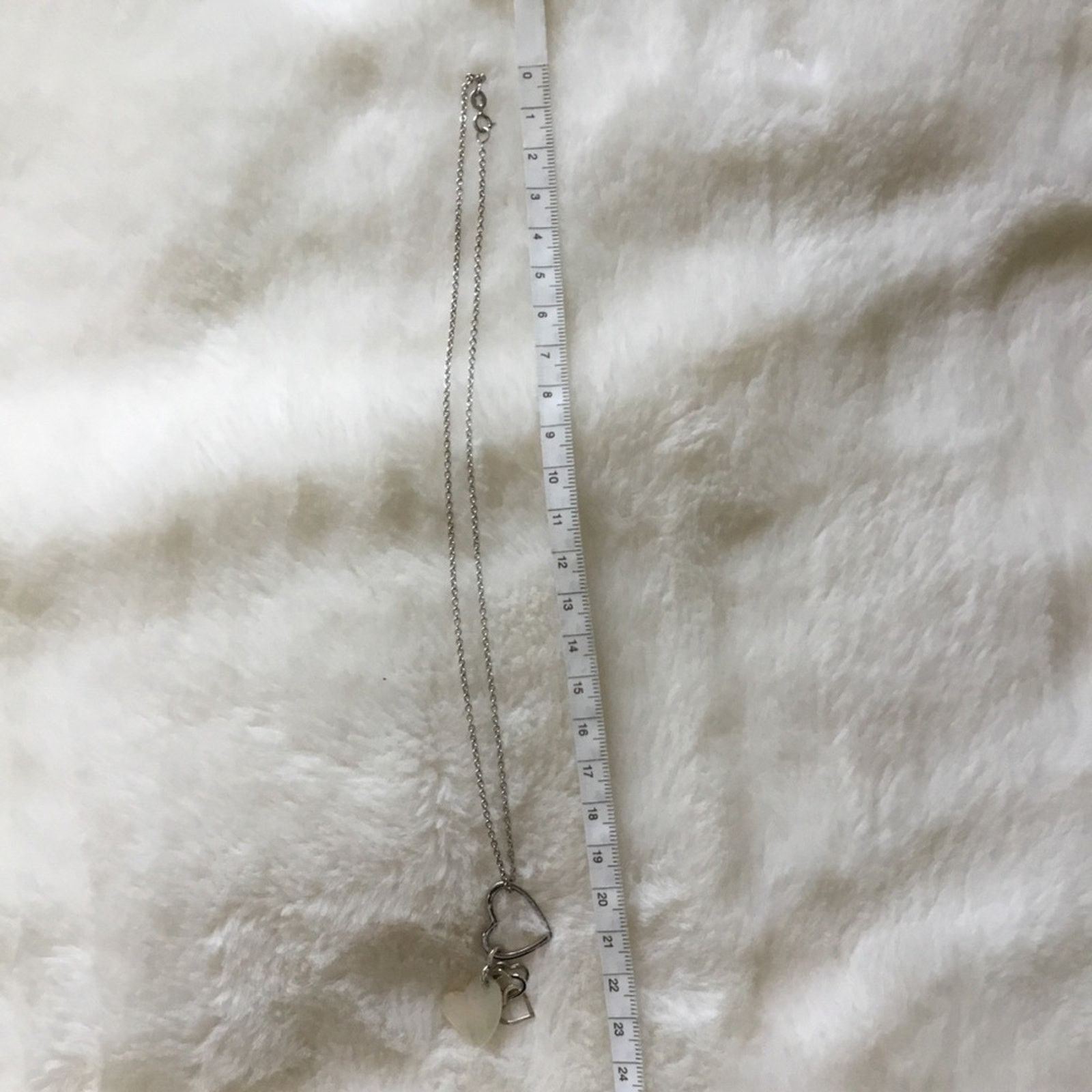 Other Sterling Silver Multi-Hearts Necklace Size ONE SIZE - 5 Thumbnail