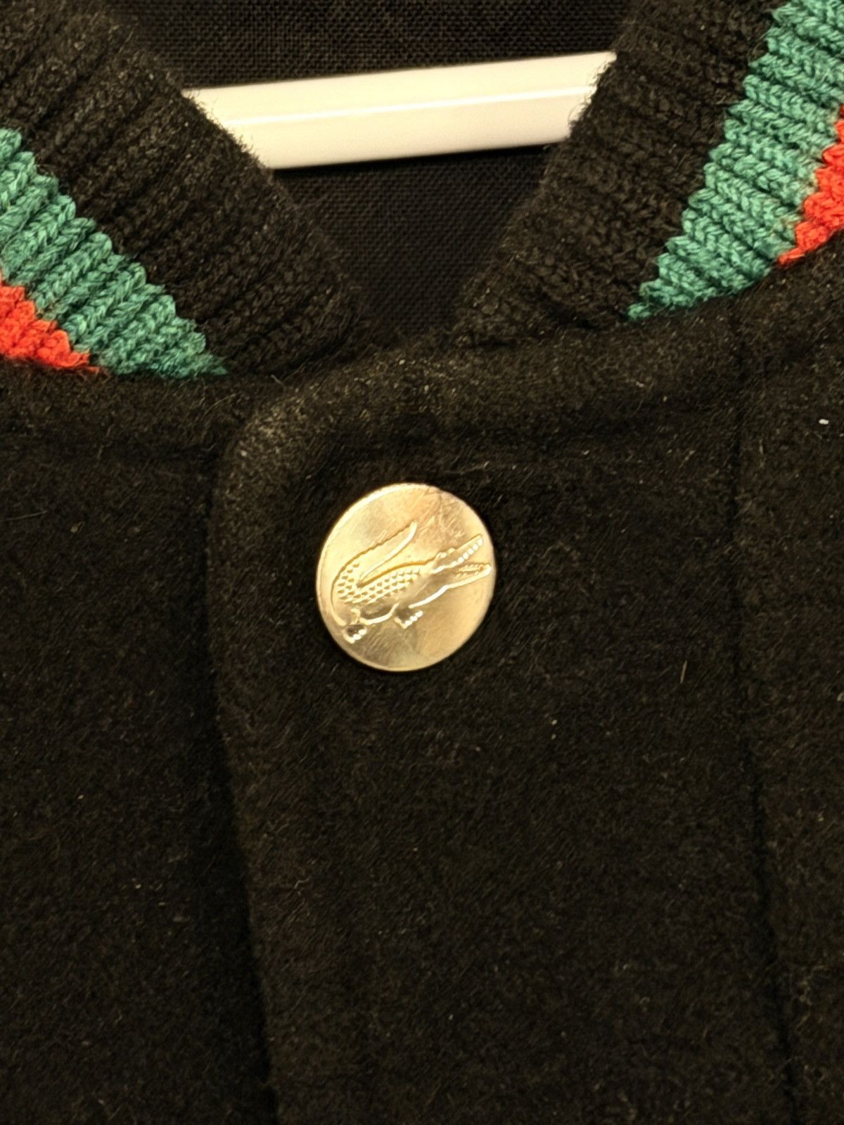 Supreme Supreme Lacoste Wool Varsity Jacket SS18J3 SS18 Size US L / EU 52-54 / 3 - 7 Thumbnail
